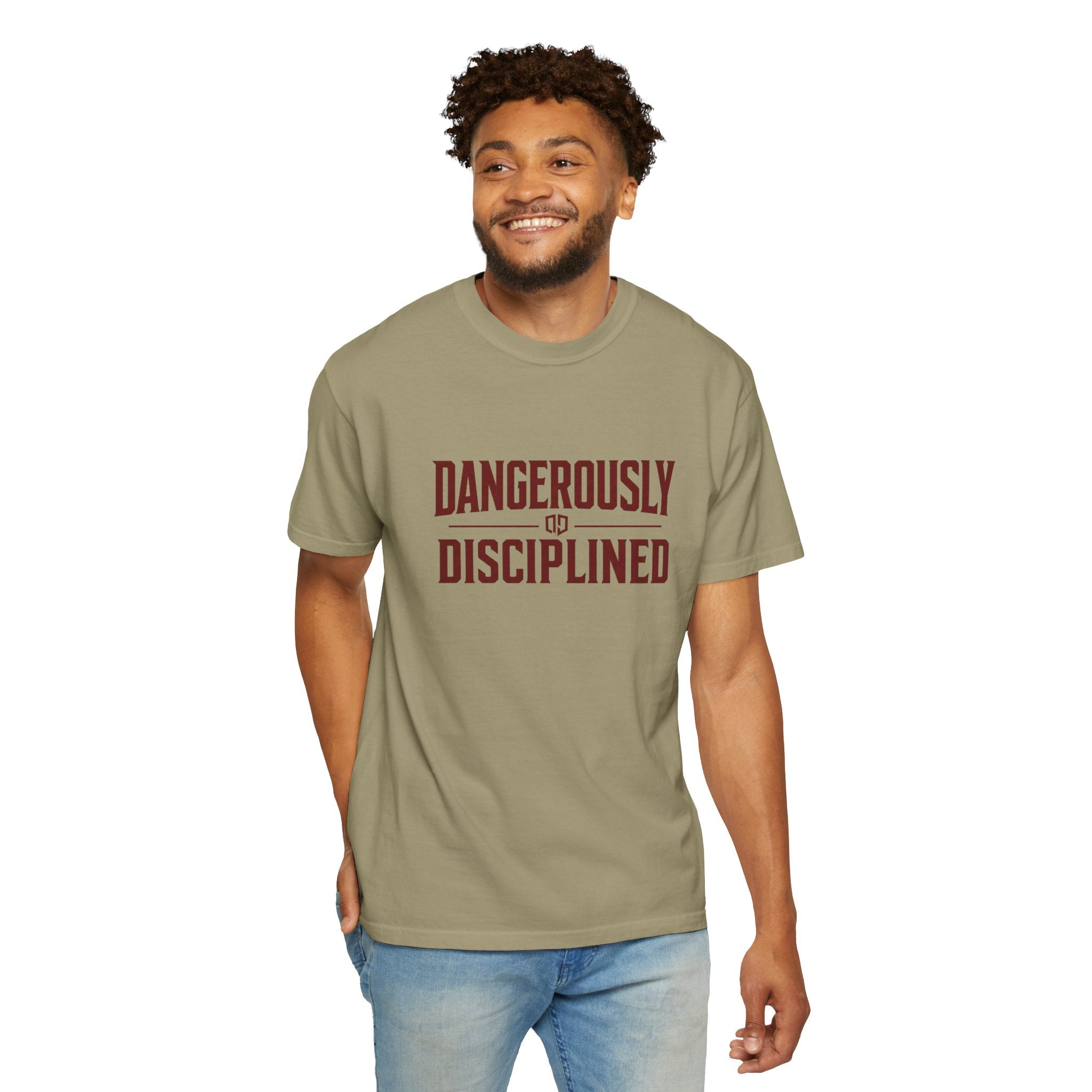 Dude-Shirts ~ Dangerously Disciplined Graphic Tee