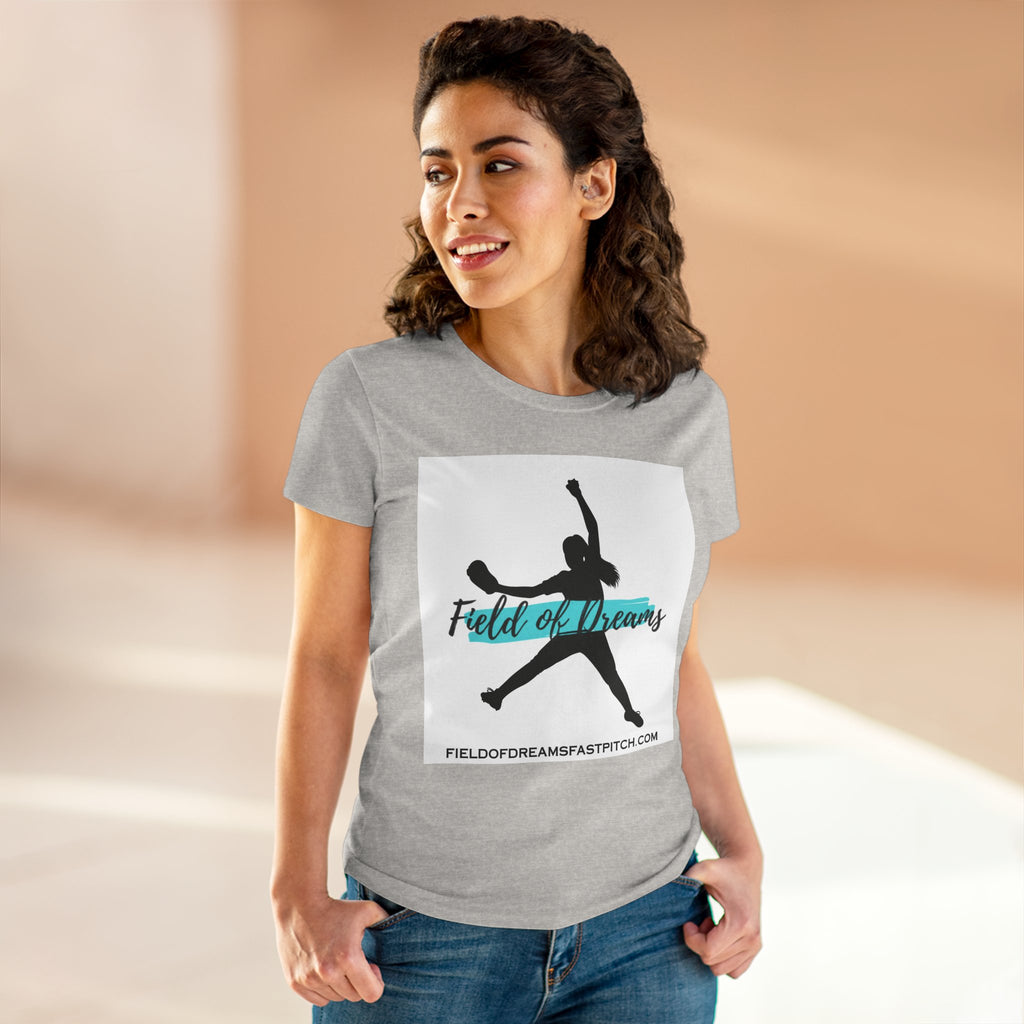 Chick-Shirts ~ Field Of Dreams Fastpitch Tee