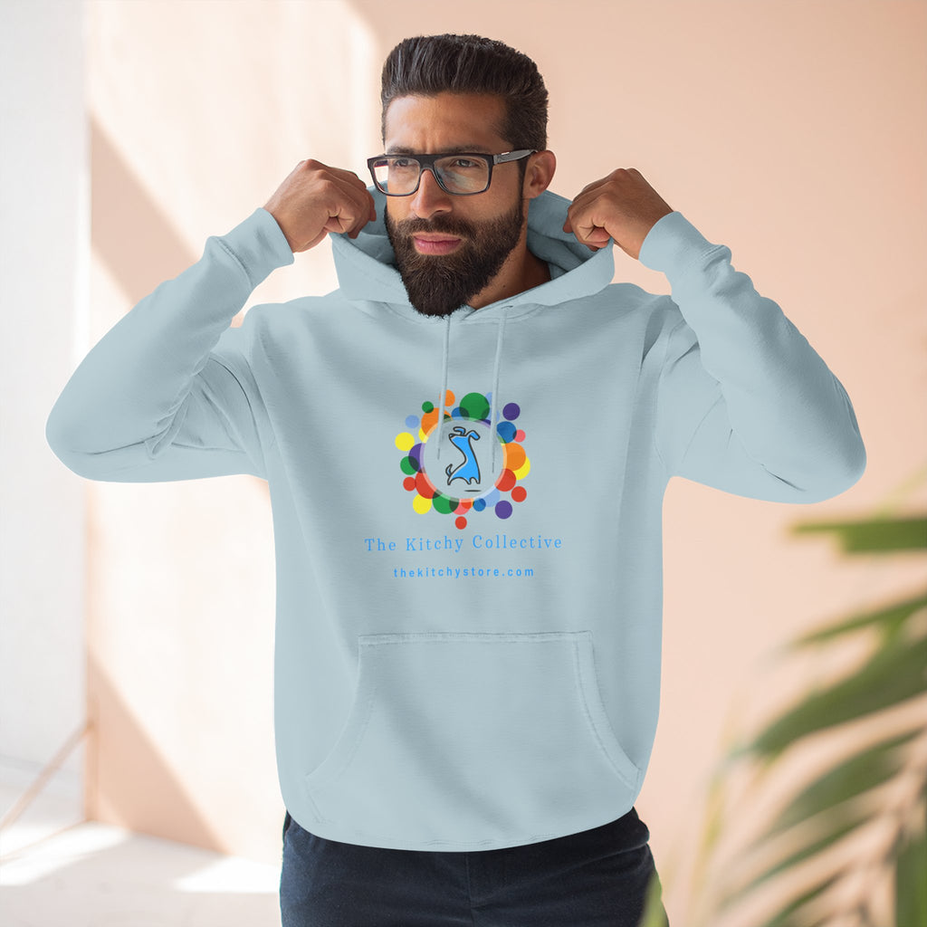 Dude-Shirts ~ THE KITCHY Fleece Pull-over Hoodie with Kangaroo Pocket