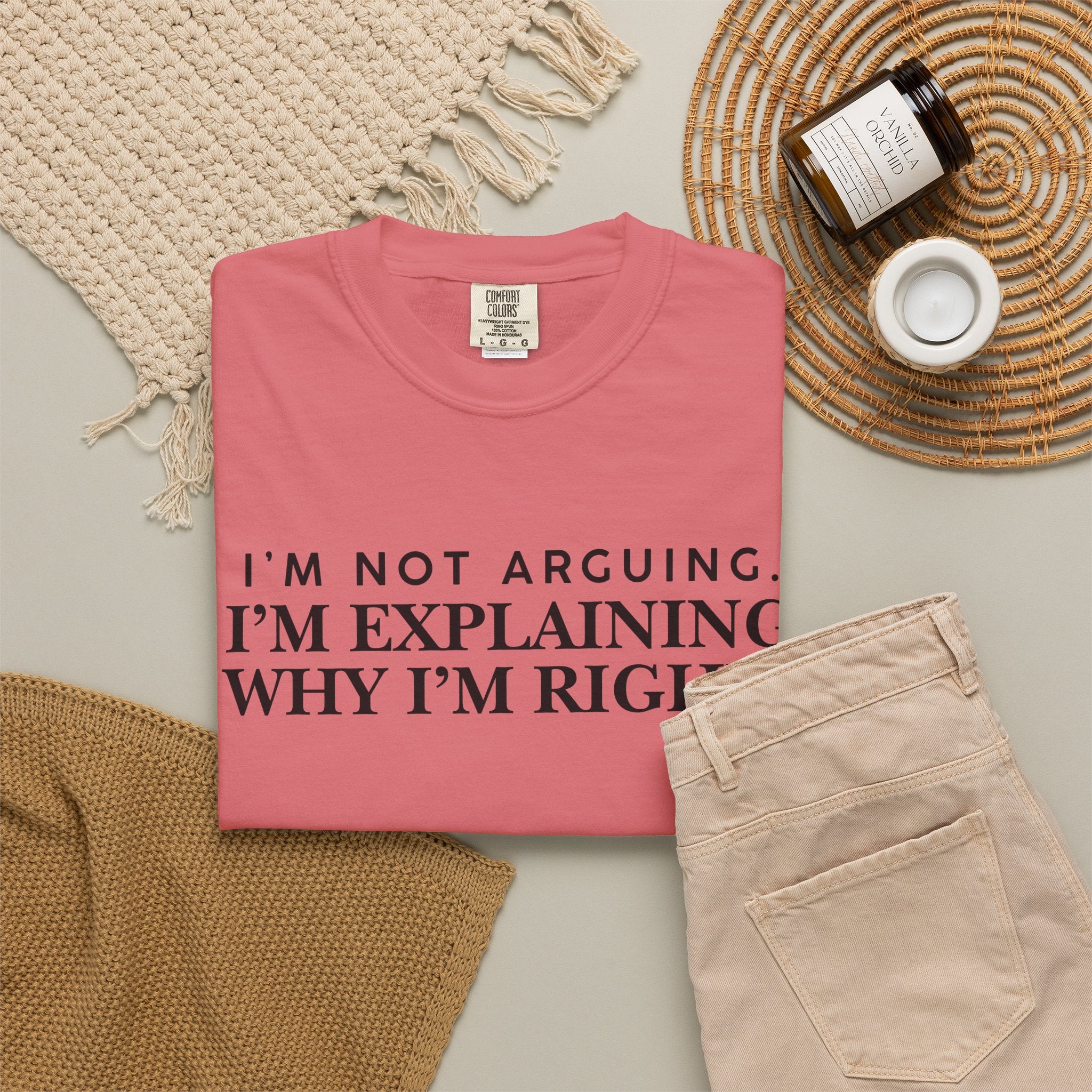 Dude-Shirts ~ I’m Not Arguing I’m Explaining Why I’m Right T-Shirt