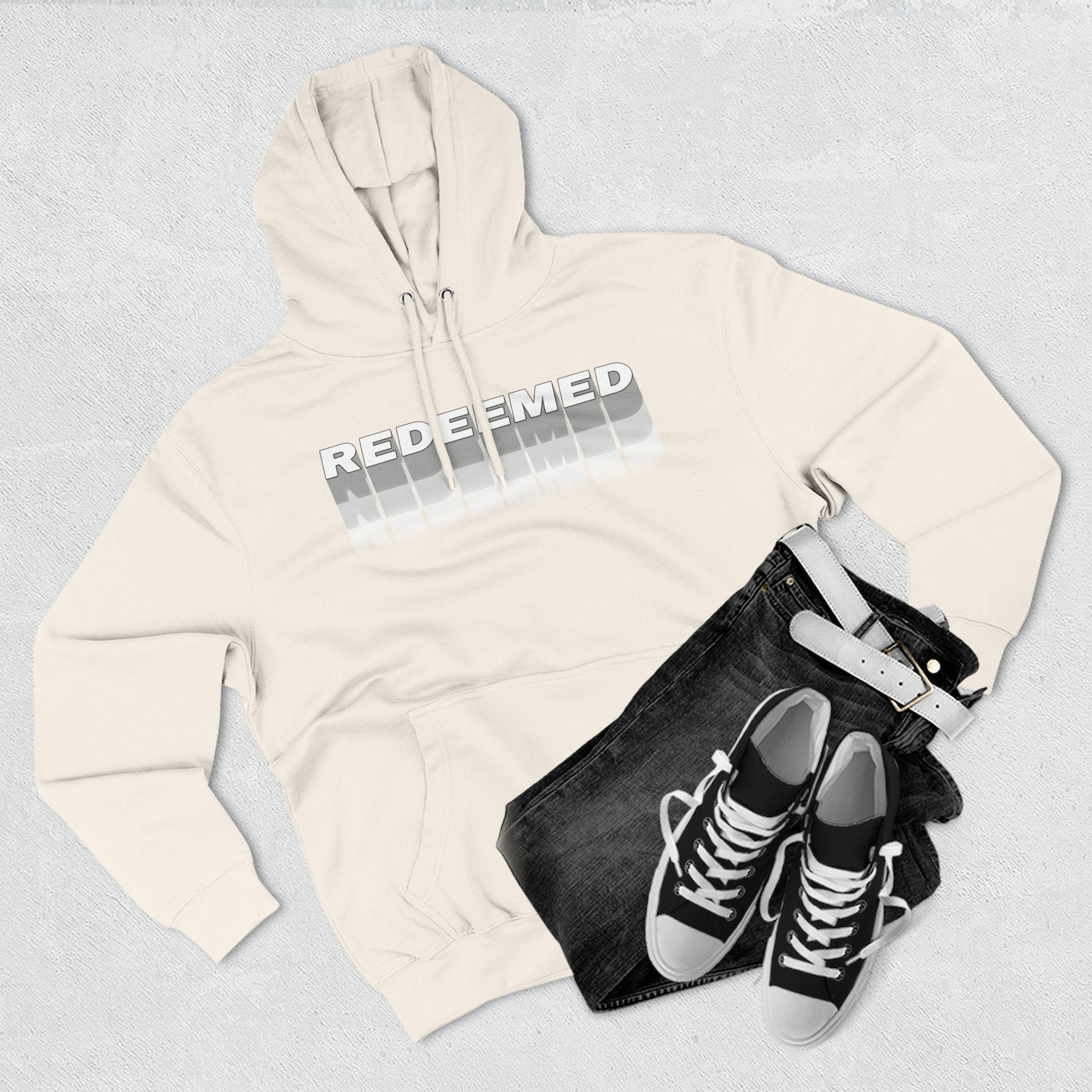Dude-Shirts ~ Redeemed Pullover Hoodie — Inspirational
