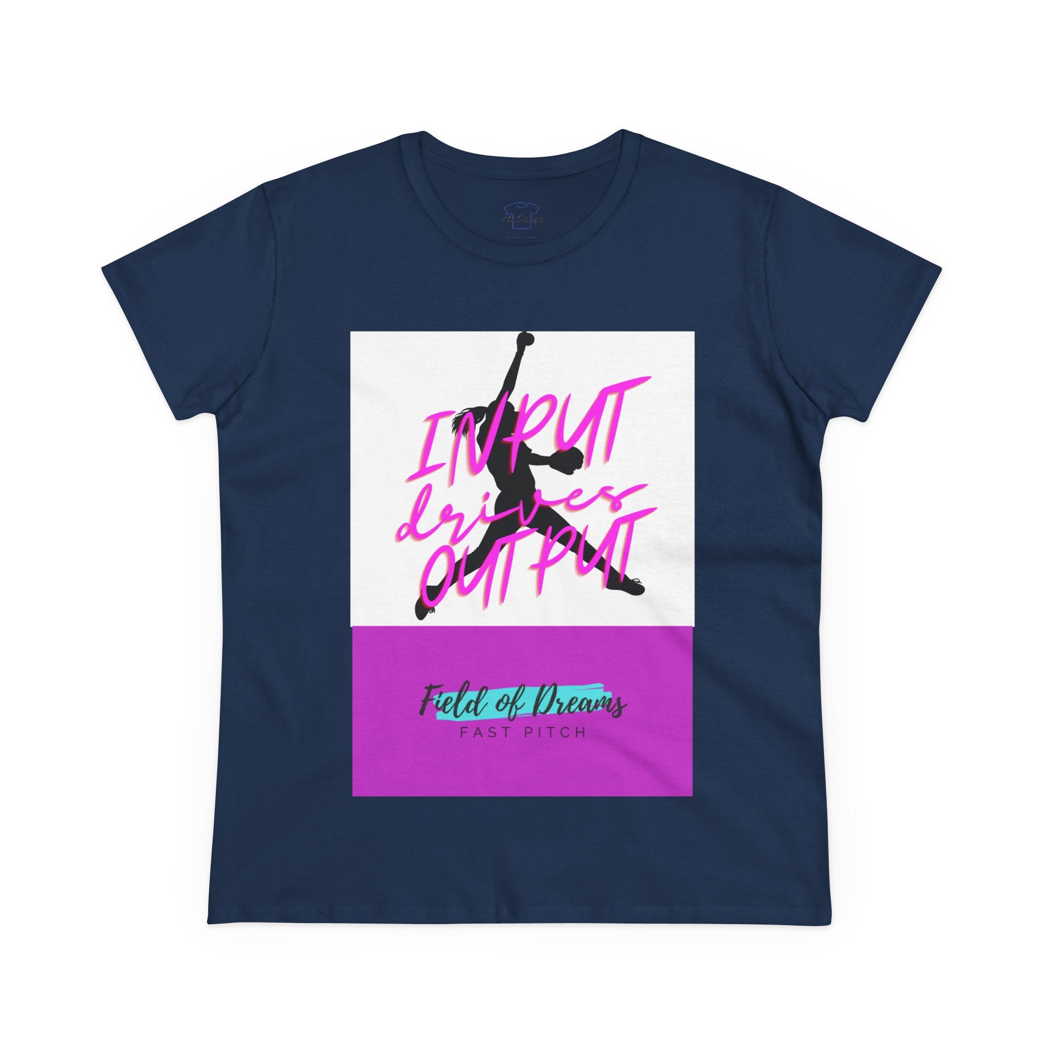 Chick-Shirts ~ Field of Dreams INPUT DRIVES OUTPUT Tee