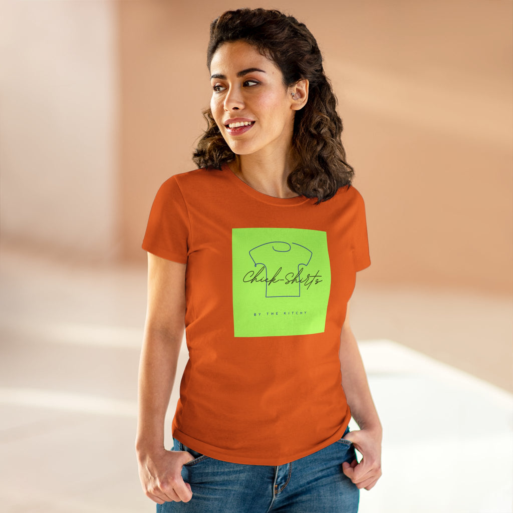 Chick-Shirts ~ LOGO Women's Cotton Tee