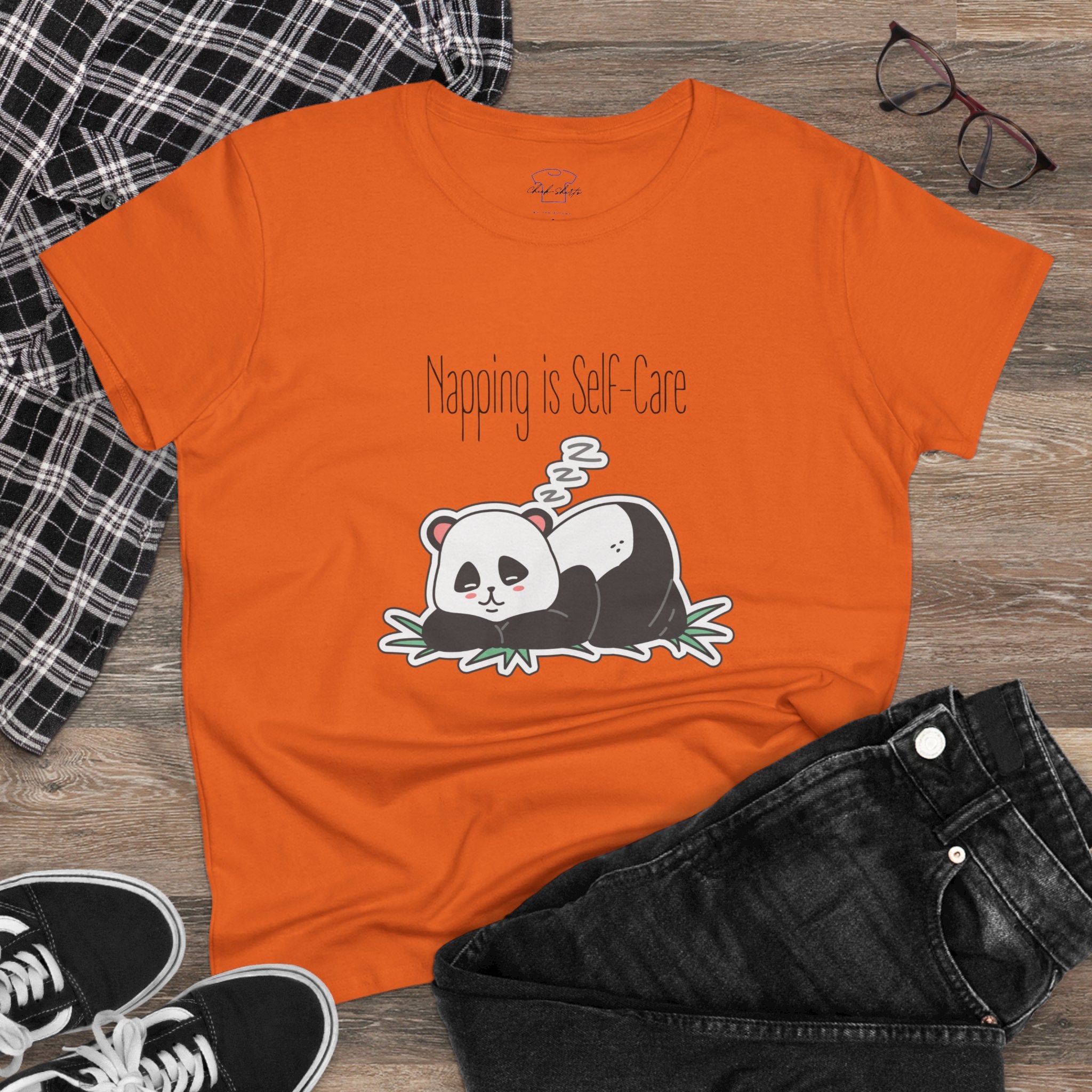 Chick-Shirts ~ Napping is Self-Care Women's Tee