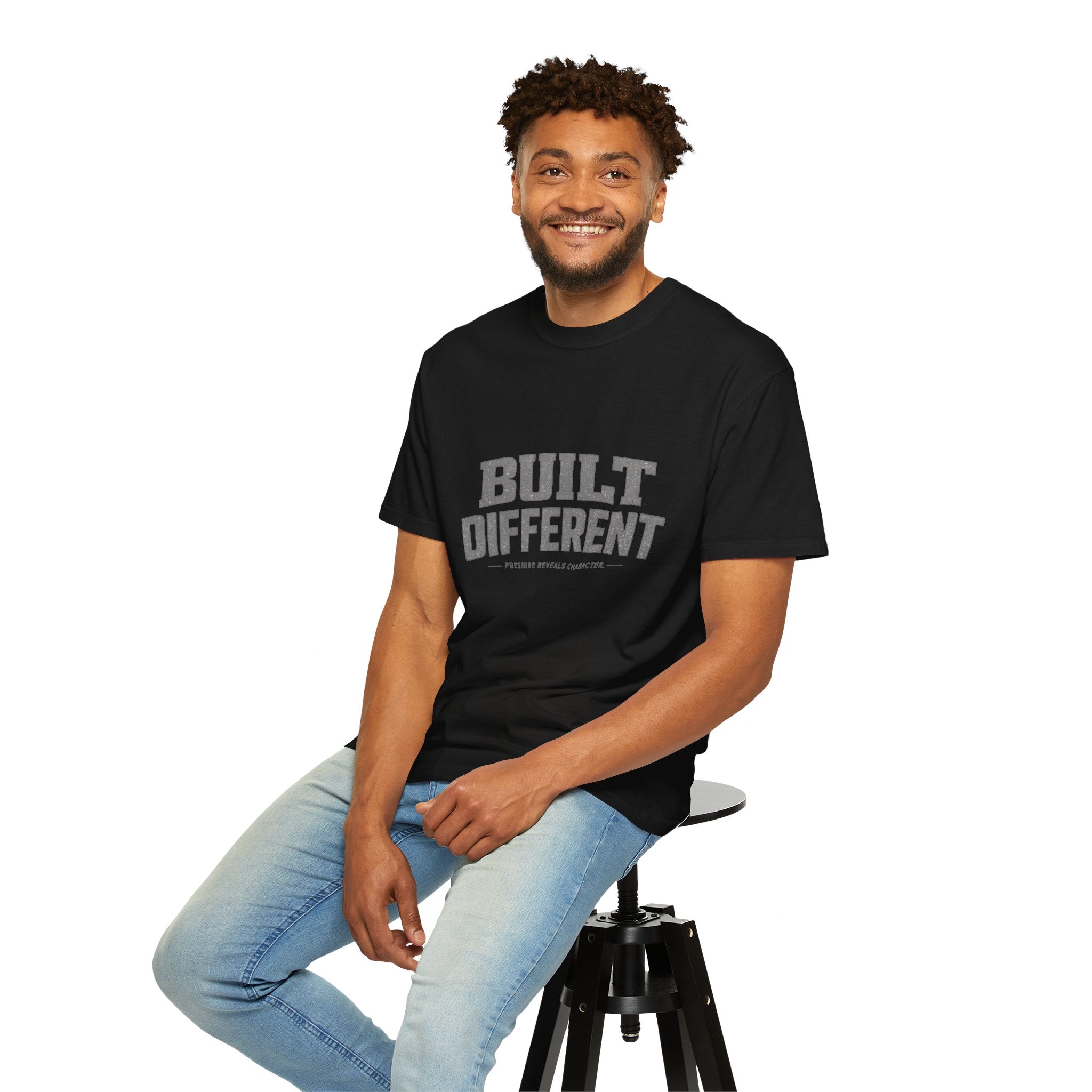 Dude-Shirts ~ BUILT DIFFERENT Graphic Tee