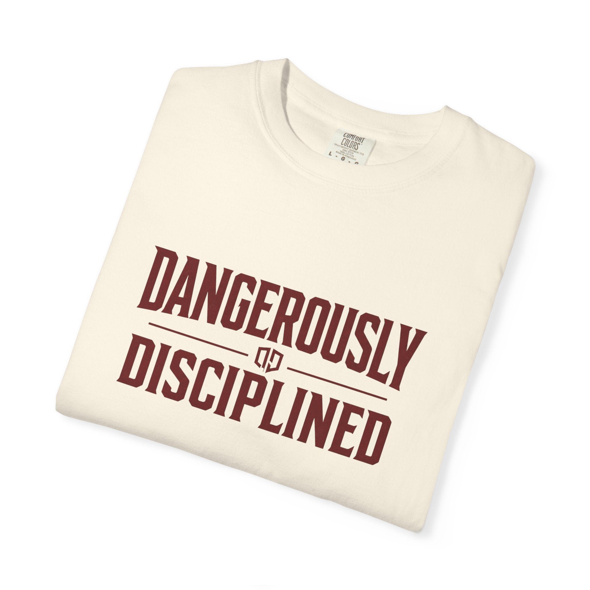 Dude-Shirts ~ Dangerously Disciplined Graphic Tee