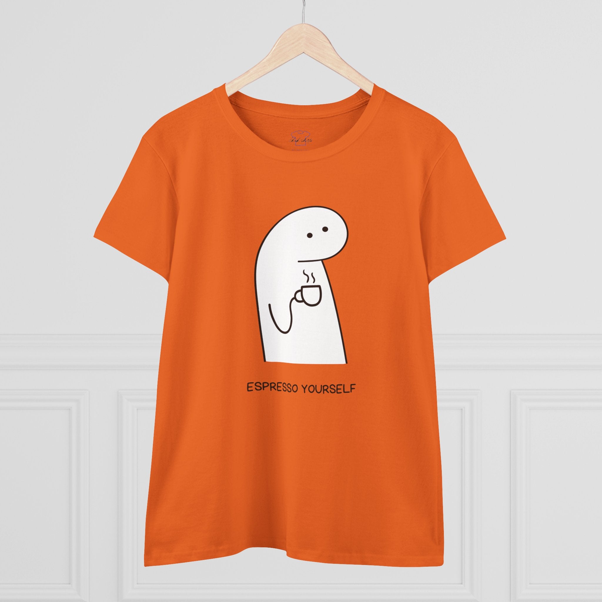 Espresso Yourself ~ Women's Midweight Cotton Tee