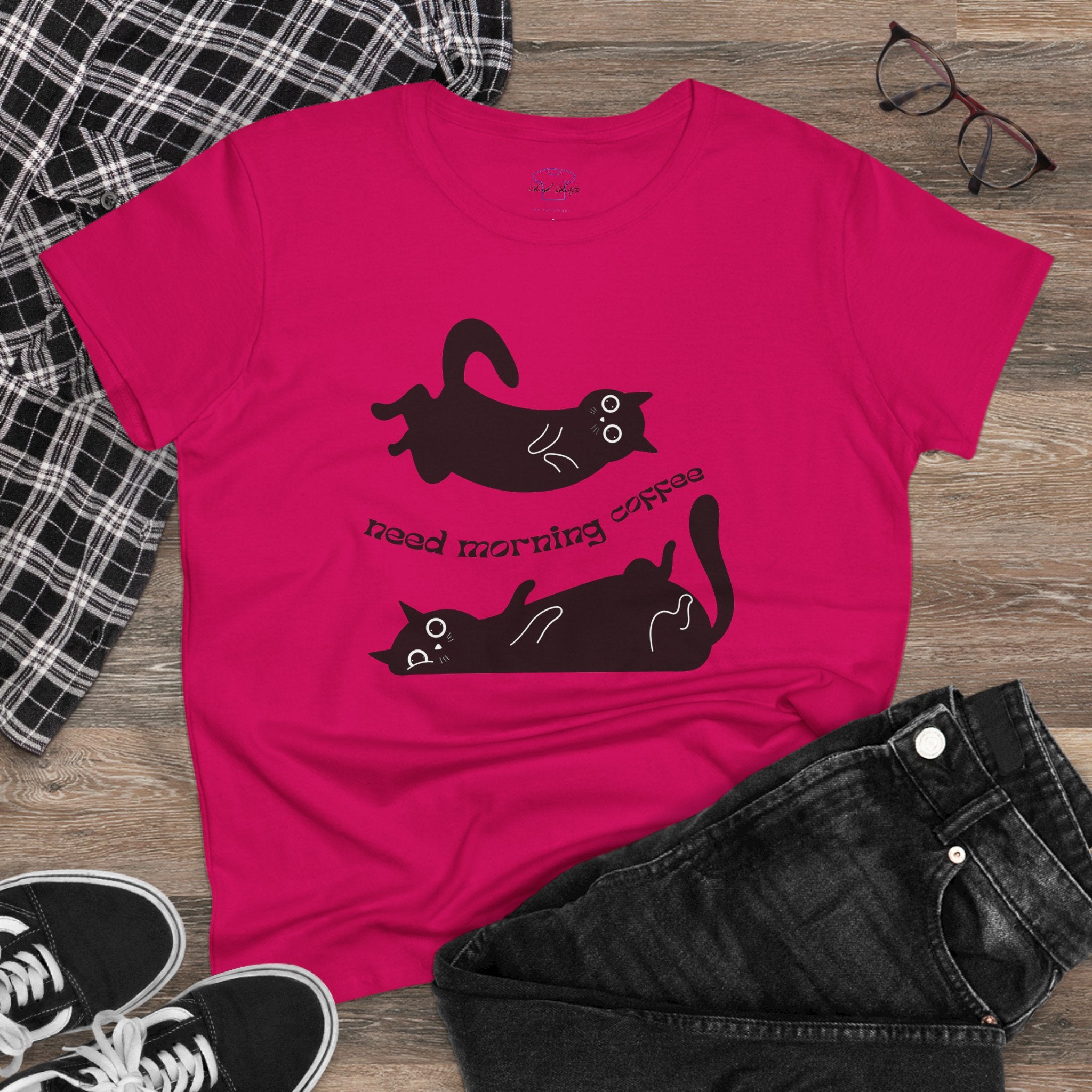 Chick-Shirts ~ Need Morning Coffee Women's Tee