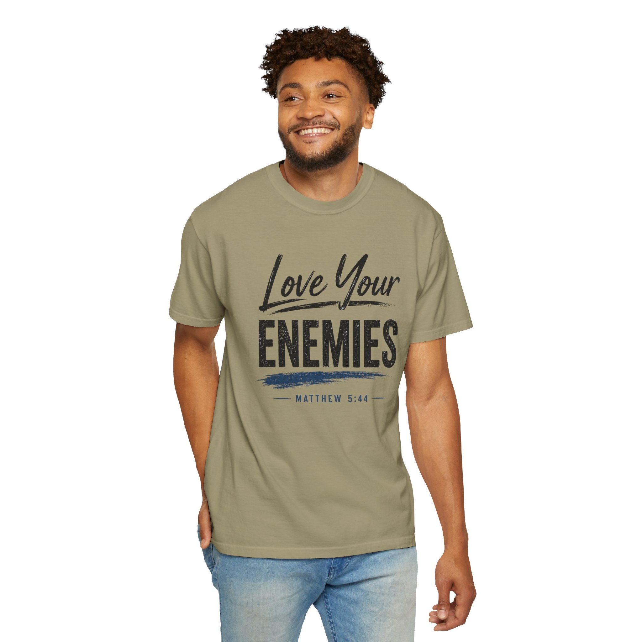 Dude-Shirts ~ Love Your Enemies — Graphic Tee
