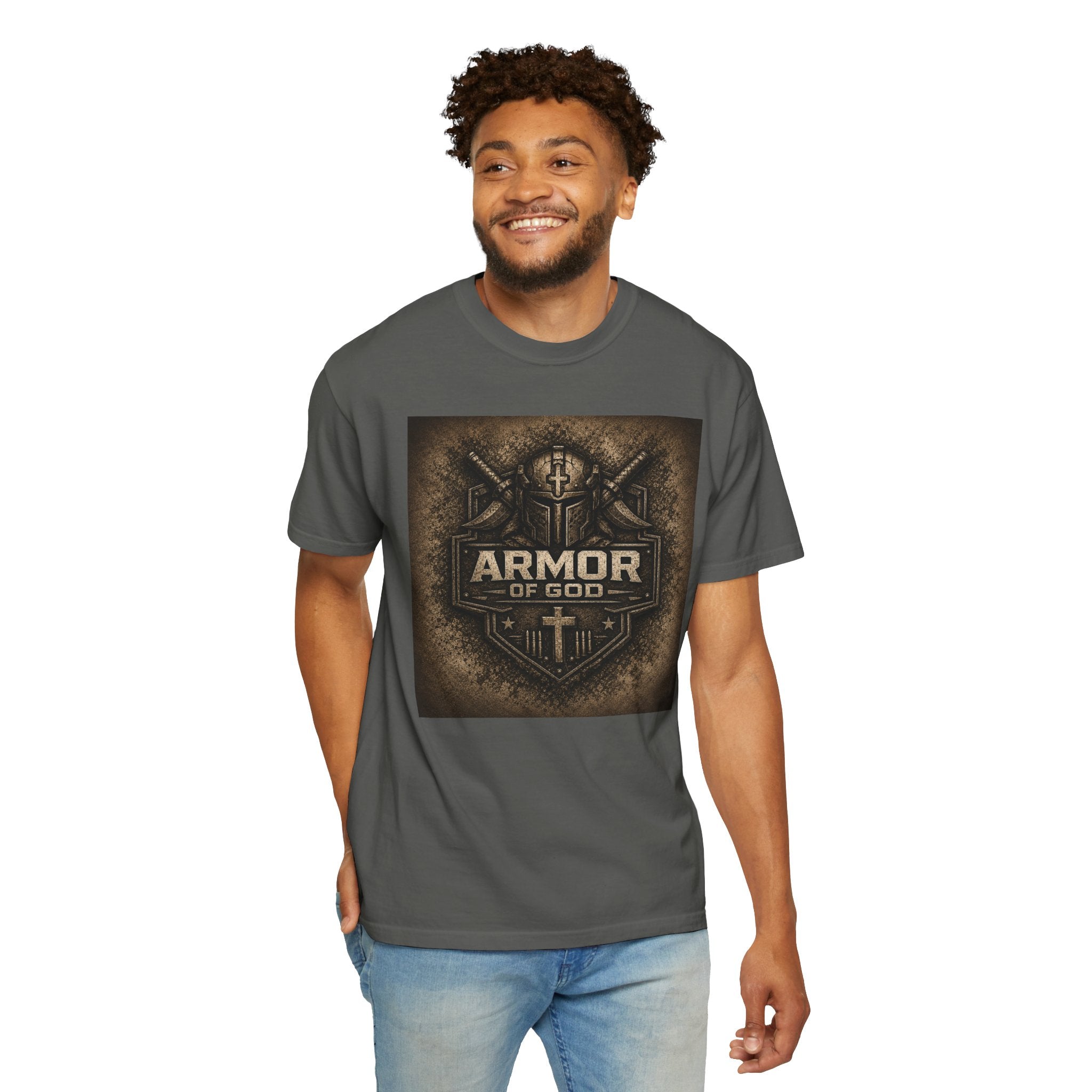 Dude-Shirts ~ ARMOR OF GOD Inspirational Graphic Tee