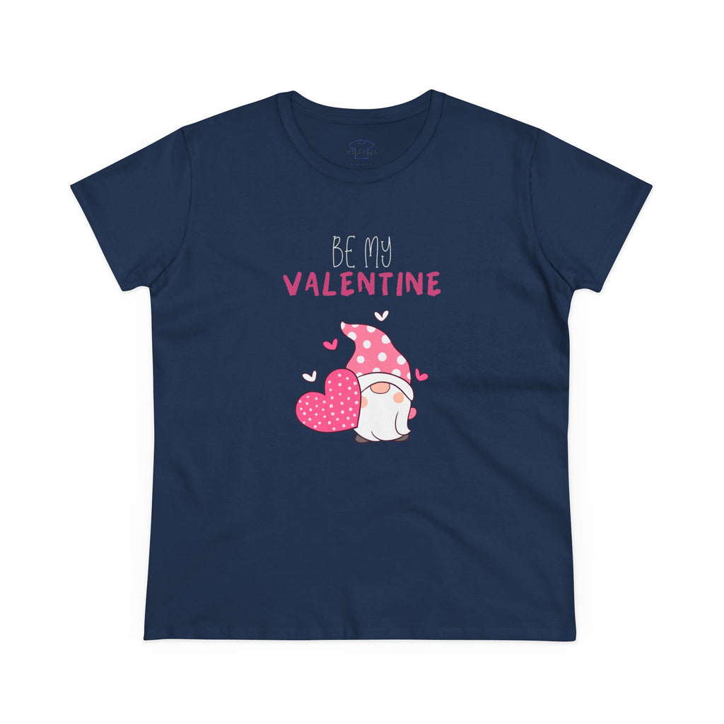 Gnome Be My Valentine ~ Women's Midweight Cotton Tee