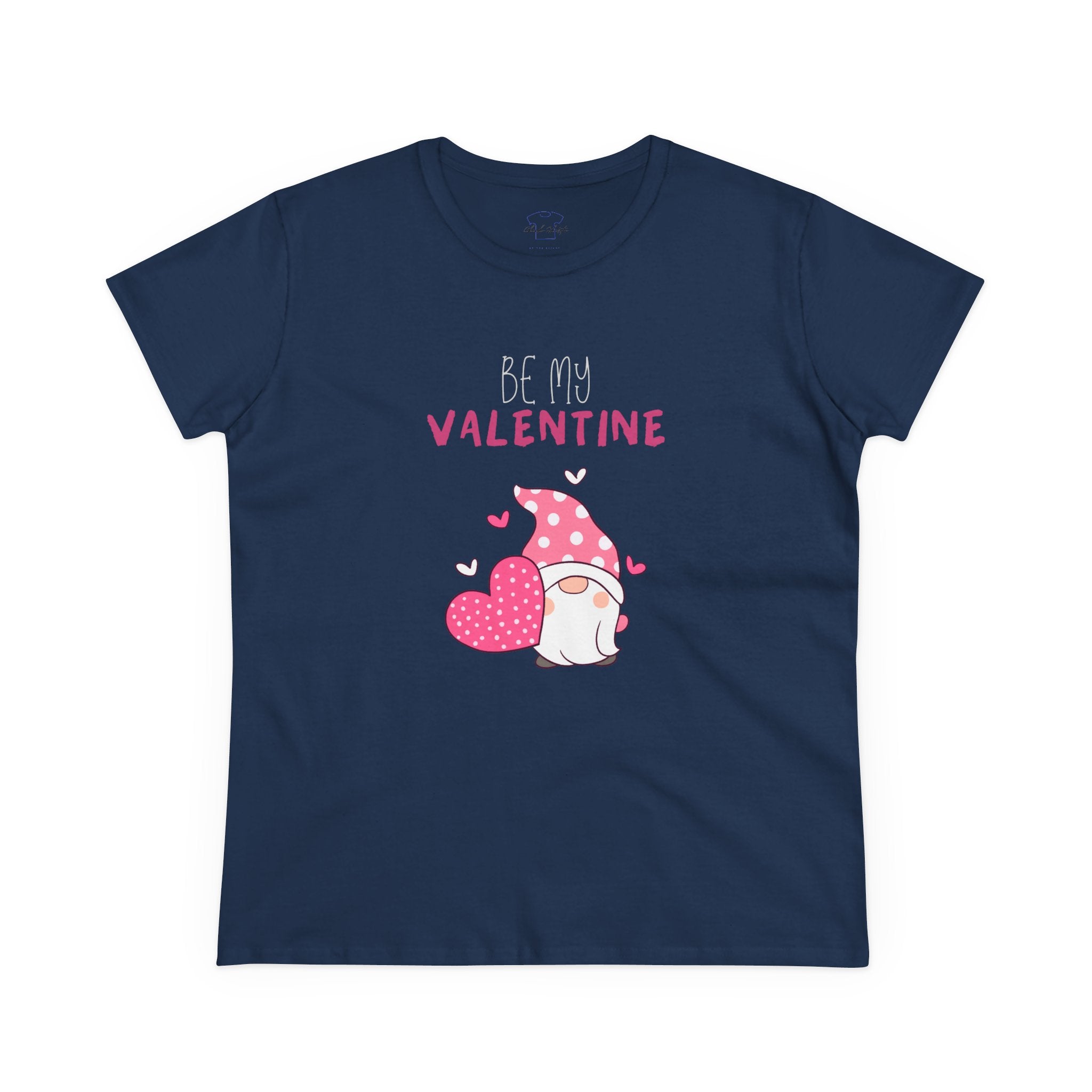Gnome Be My Valentine ~ Women's Midweight Cotton Tee