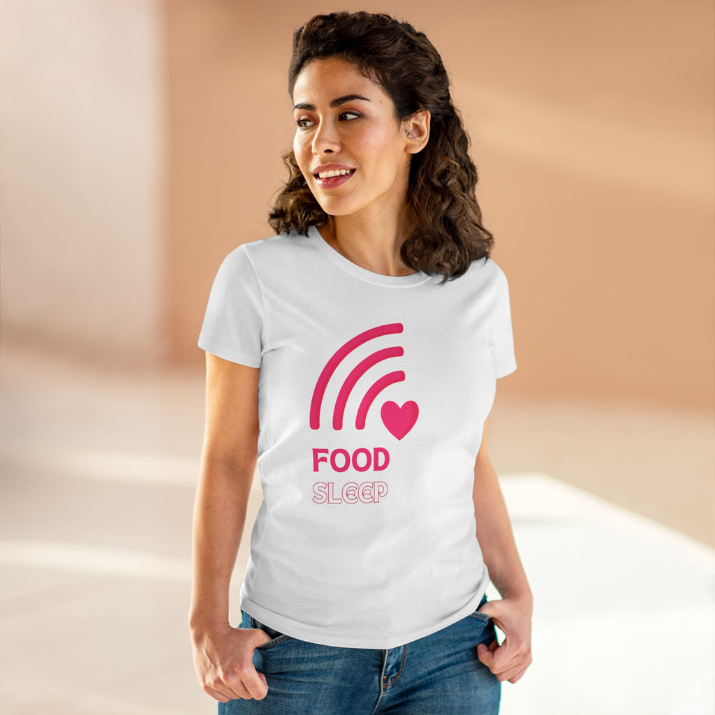 Chick-Shirts ~ WIFI, FOOD, SLEEP Women's Tee