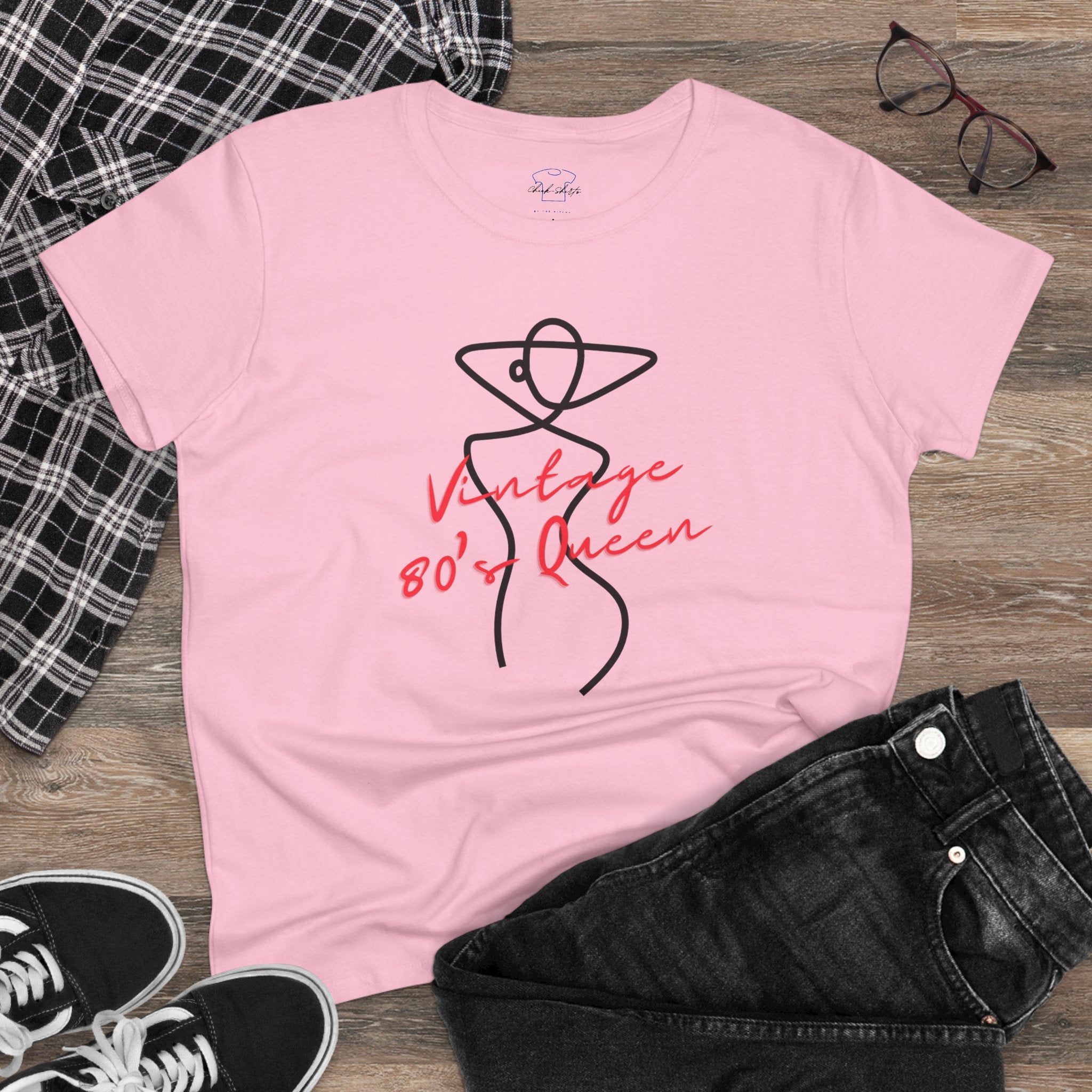Chick-Shirts ~ Vintage 80's Queen Women's Tee