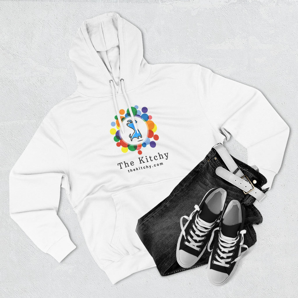 Chick-Shirts ~ THE KITCHY Fleece Pull-over Hoodie with Kangaroo Pocket