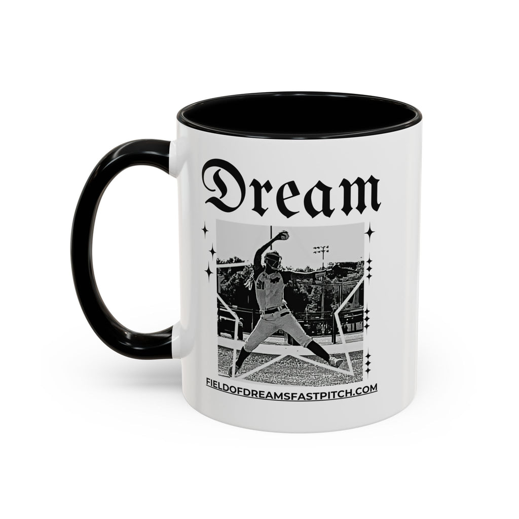 Lil-Mugs ~ Field of Dreams Fast Pitch Coffee Mug  11oz or 15oz Ceramic Coffee Cup