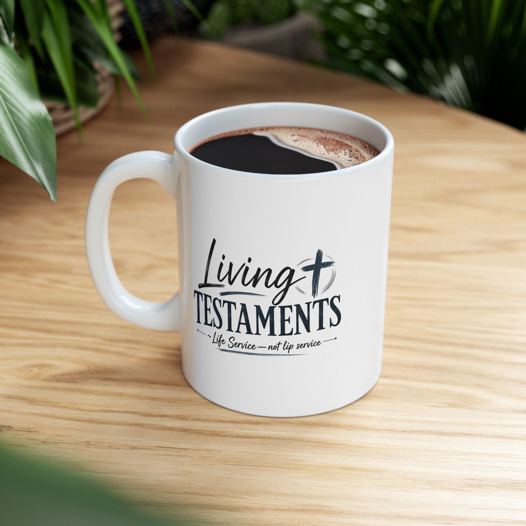 Lil-Mugs ~ Living Testaments Ceramic Mug (11oz, 15oz)