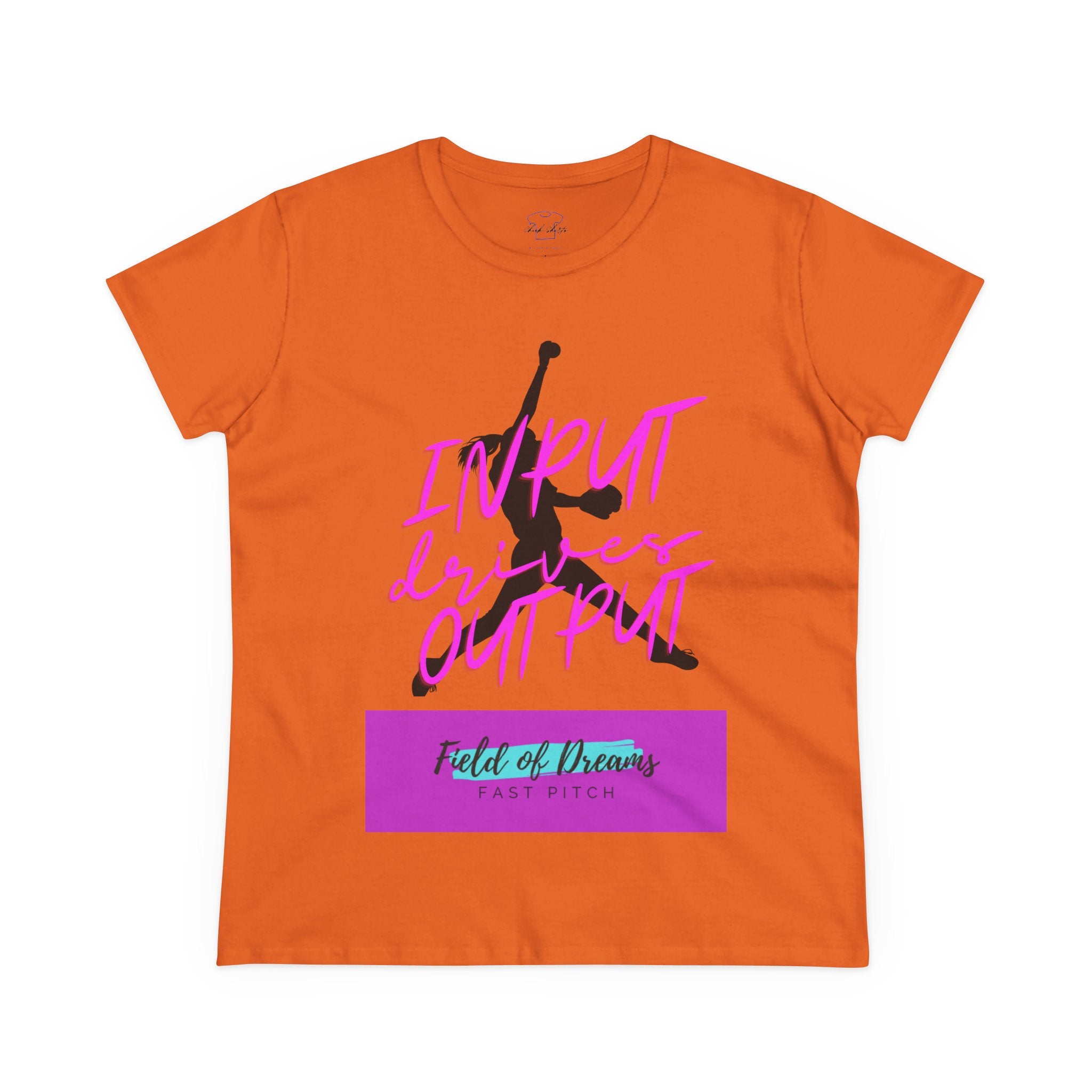 Chick-Shirts ~ Field of Dreams INPUT DRIVES OUTPUT Tee