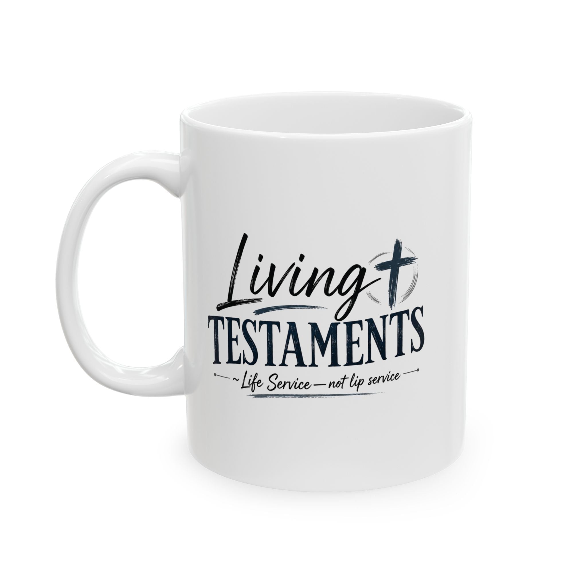 Lil-Mugs ~ Living Testaments Ceramic Mug (11oz, 15oz)