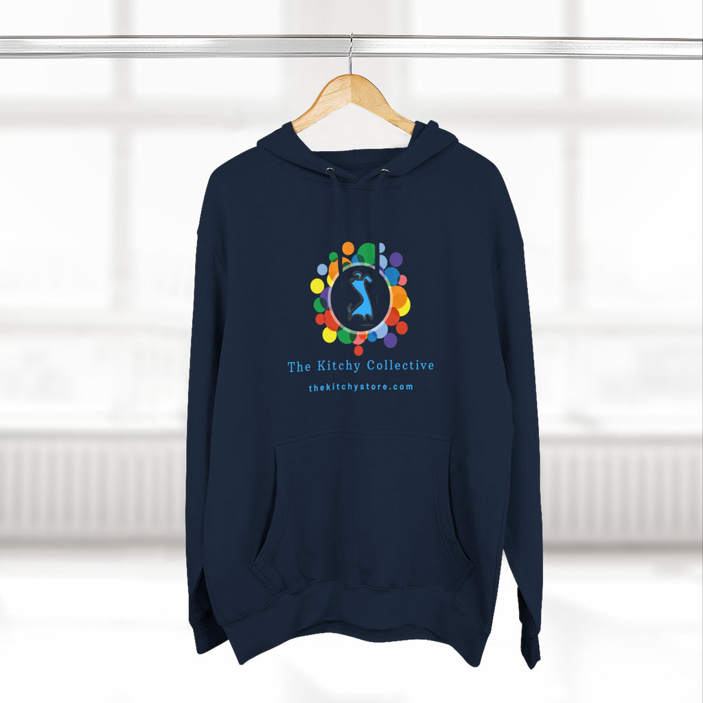 Chick-Shirts ~ THE KITCHY Fleece Pull-over Hoodie with Kangaroo Pocket