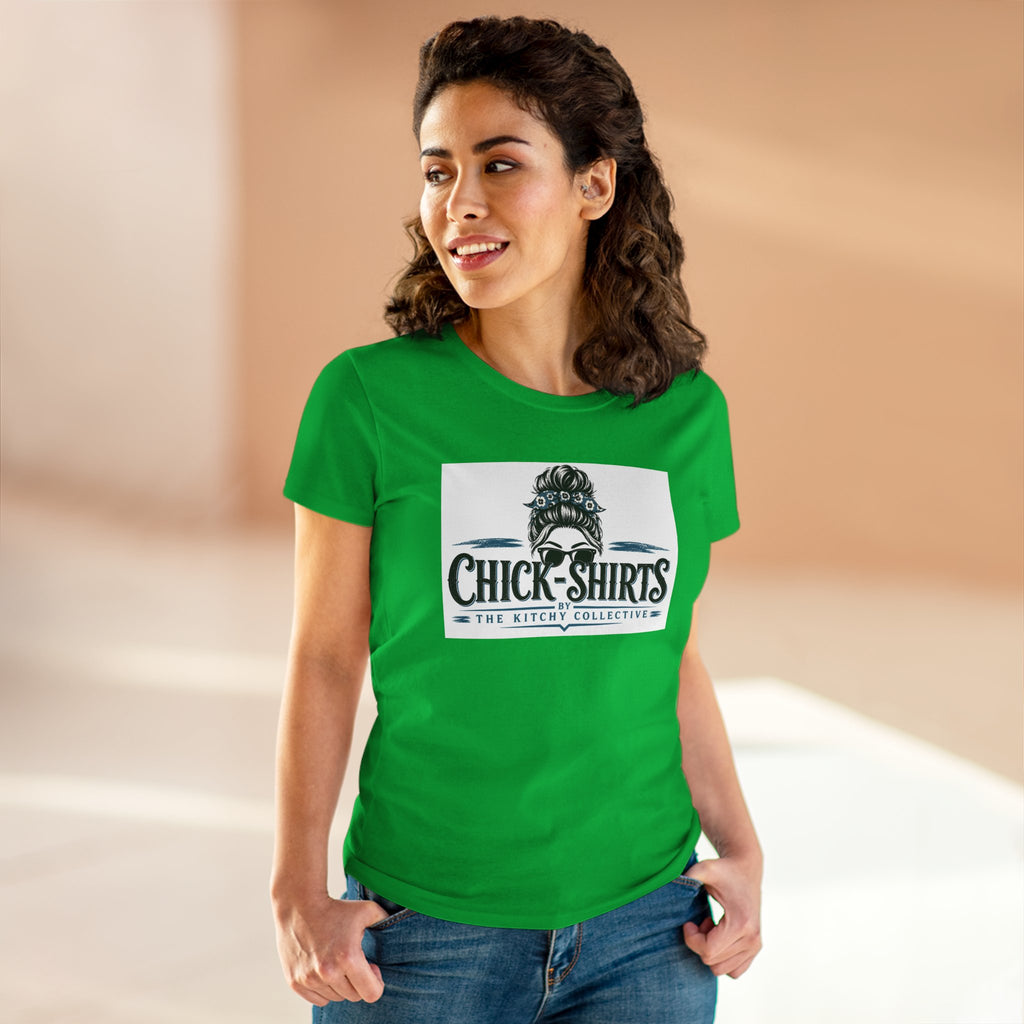 Chick-Shirts ~ LOGO Women's Cotton Tee