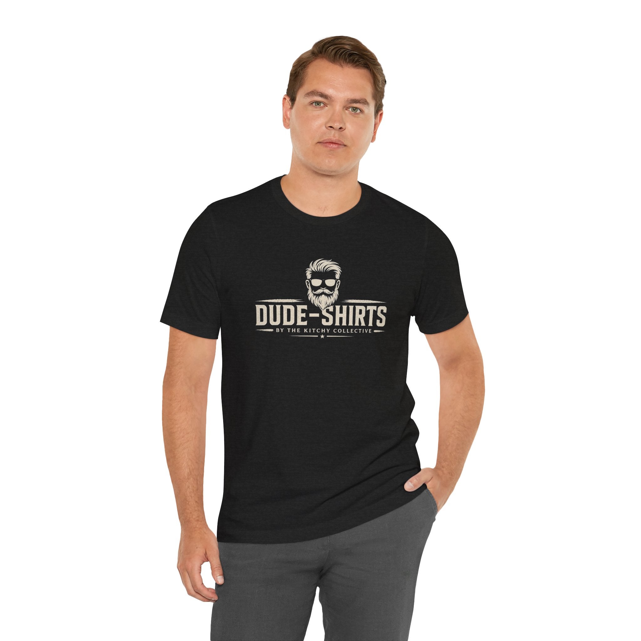 Dude-Shirts Logo Graphic T‑Shirt