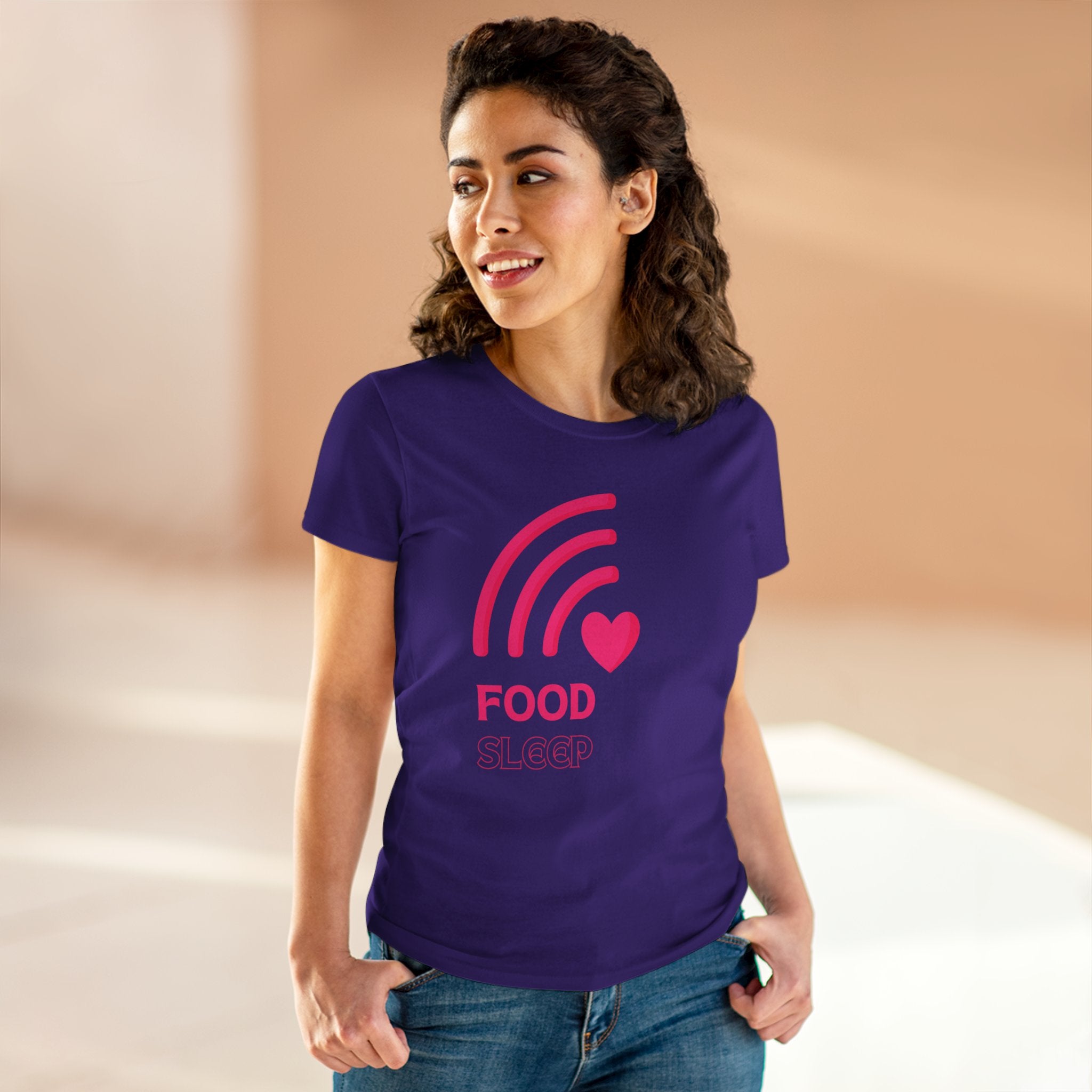 Chick-Shirts ~ WIFI, FOOD, SLEEP Women's Tee