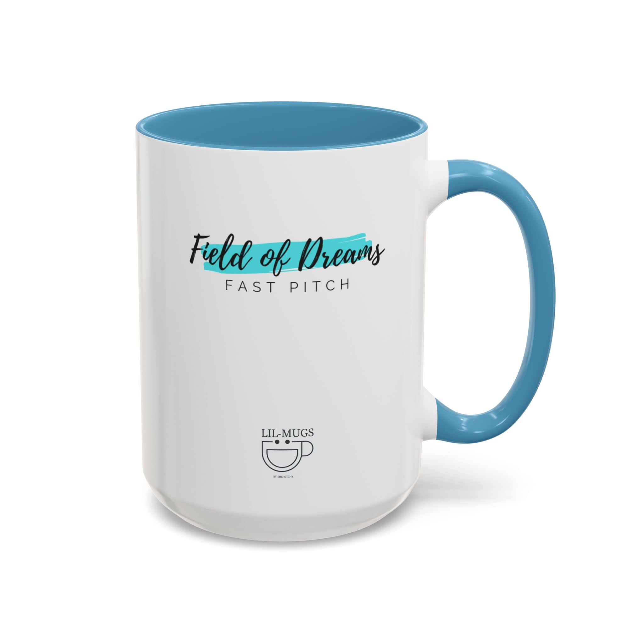 Lil-Mugs ~ Field of Dreams Fast Pitch Coffee Mug  11oz or 15oz Ceramic Coffee Cup