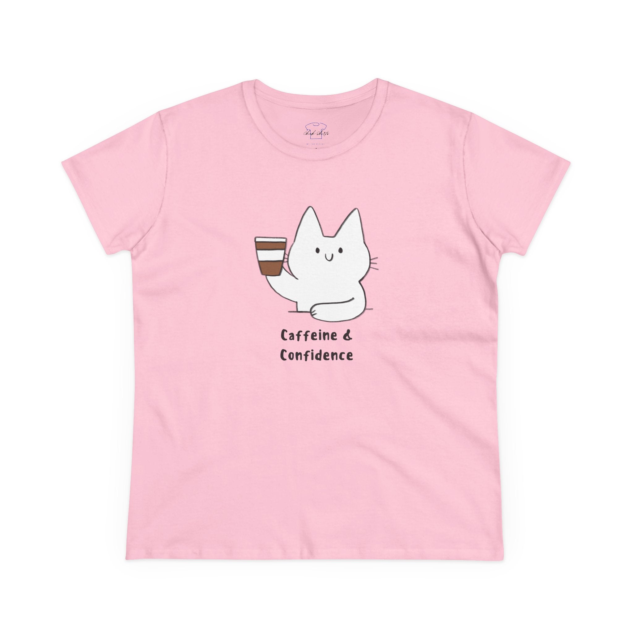 Chick-Shirts ~ Caffeine & Confidence -Women's Tee