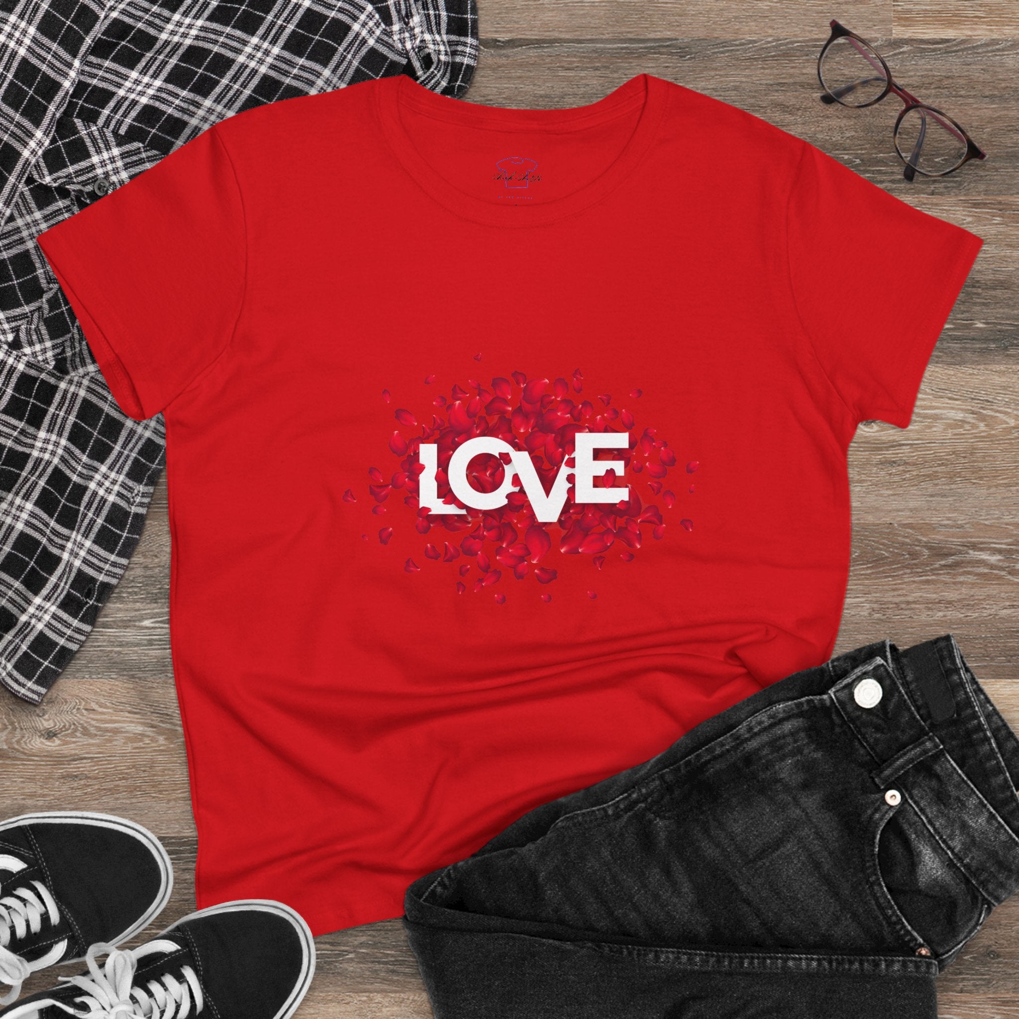 LOVE ~ Women's Midweight Cotton Tee