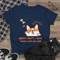 Chick Shirts ~ Sorry, can't. I have plans with my pet. Women's Tee
