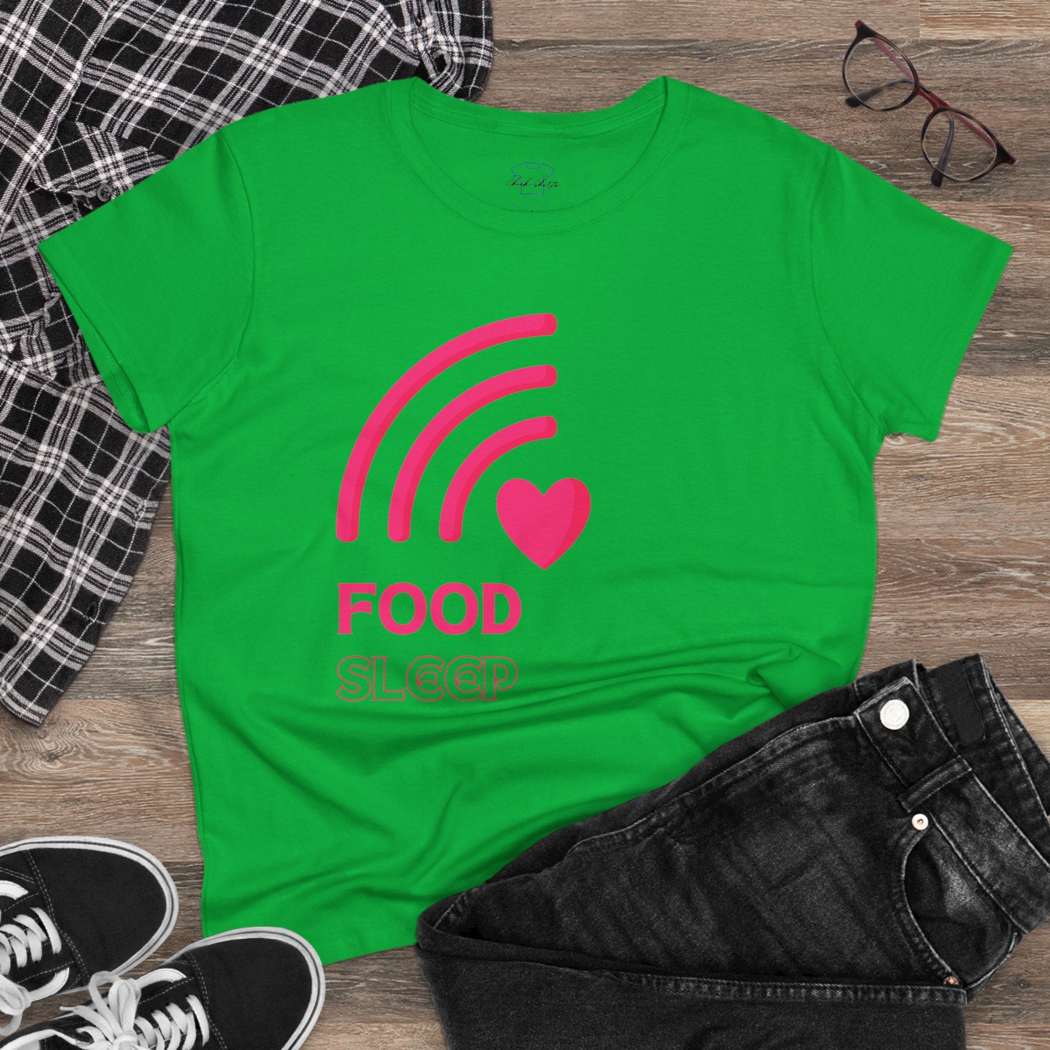 Chick-Shirts ~ WIFI, FOOD, SLEEP Women's Tee