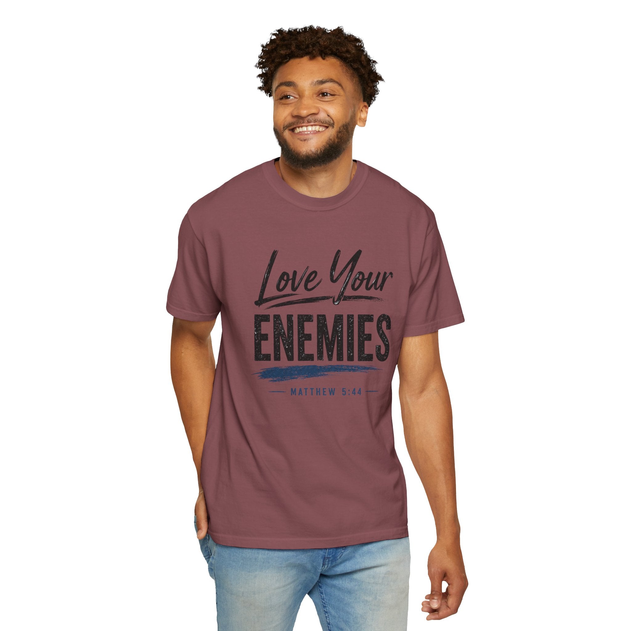 Dude-Shirts ~ Love Your Enemies — Graphic Tee
