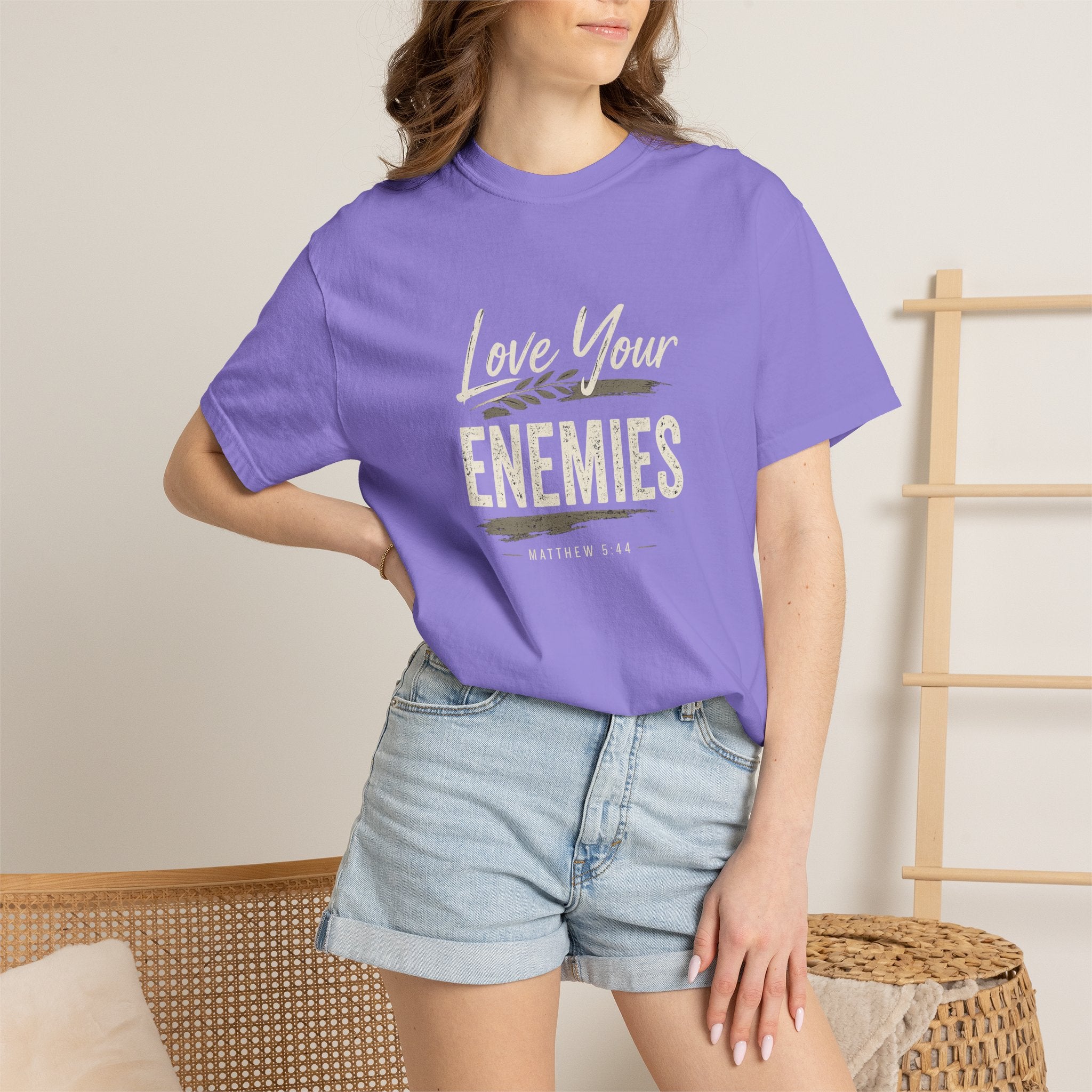 Chick-Shirts ~ Love Your Enemies — Graphic Tee