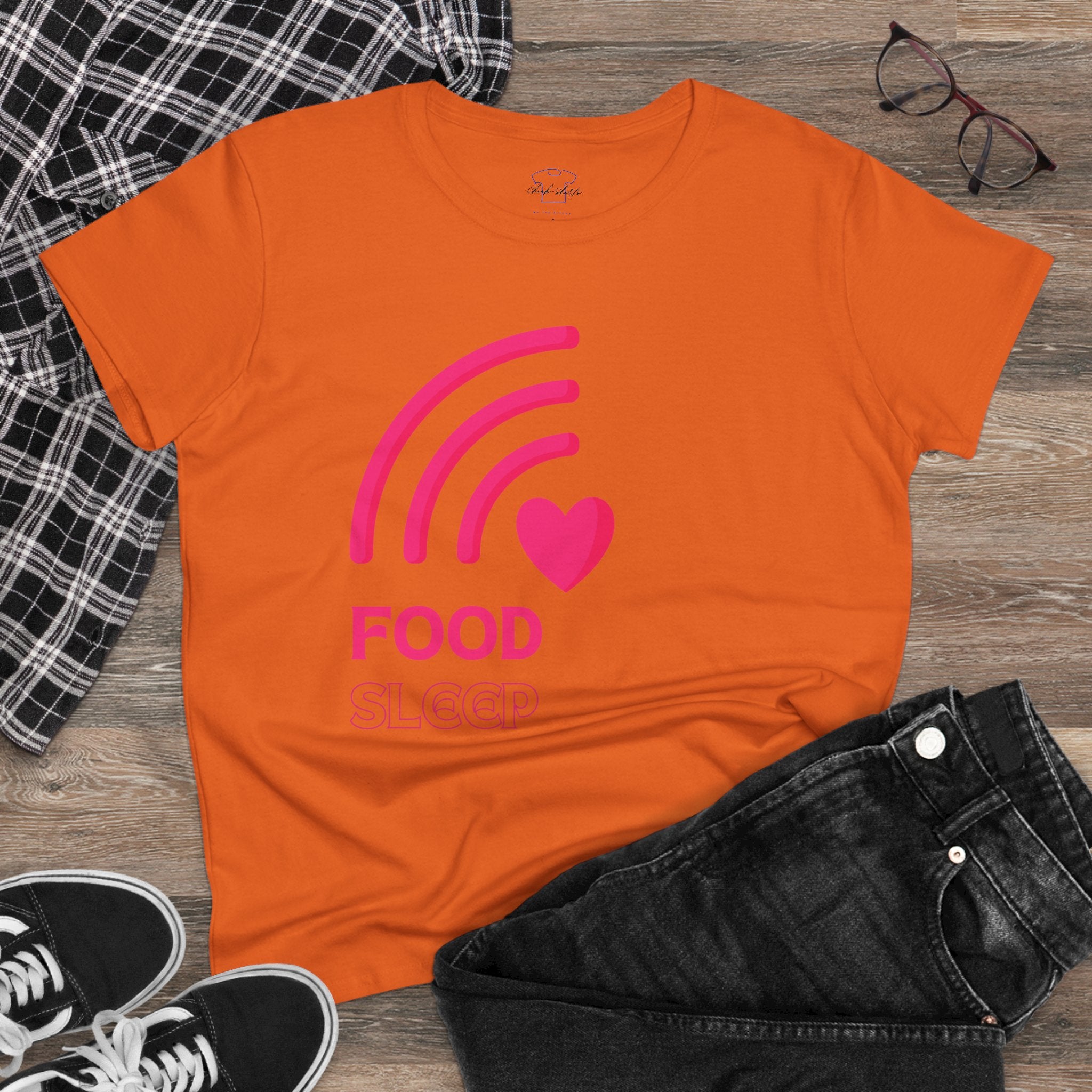 Chick-Shirts ~ WIFI, FOOD, SLEEP Women's Tee