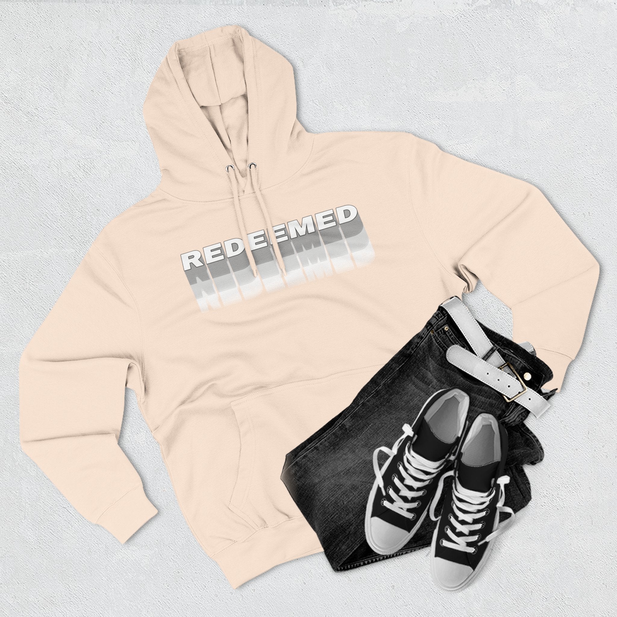 Dude-Shirts ~ Redeemed Pullover Hoodie — Inspirational