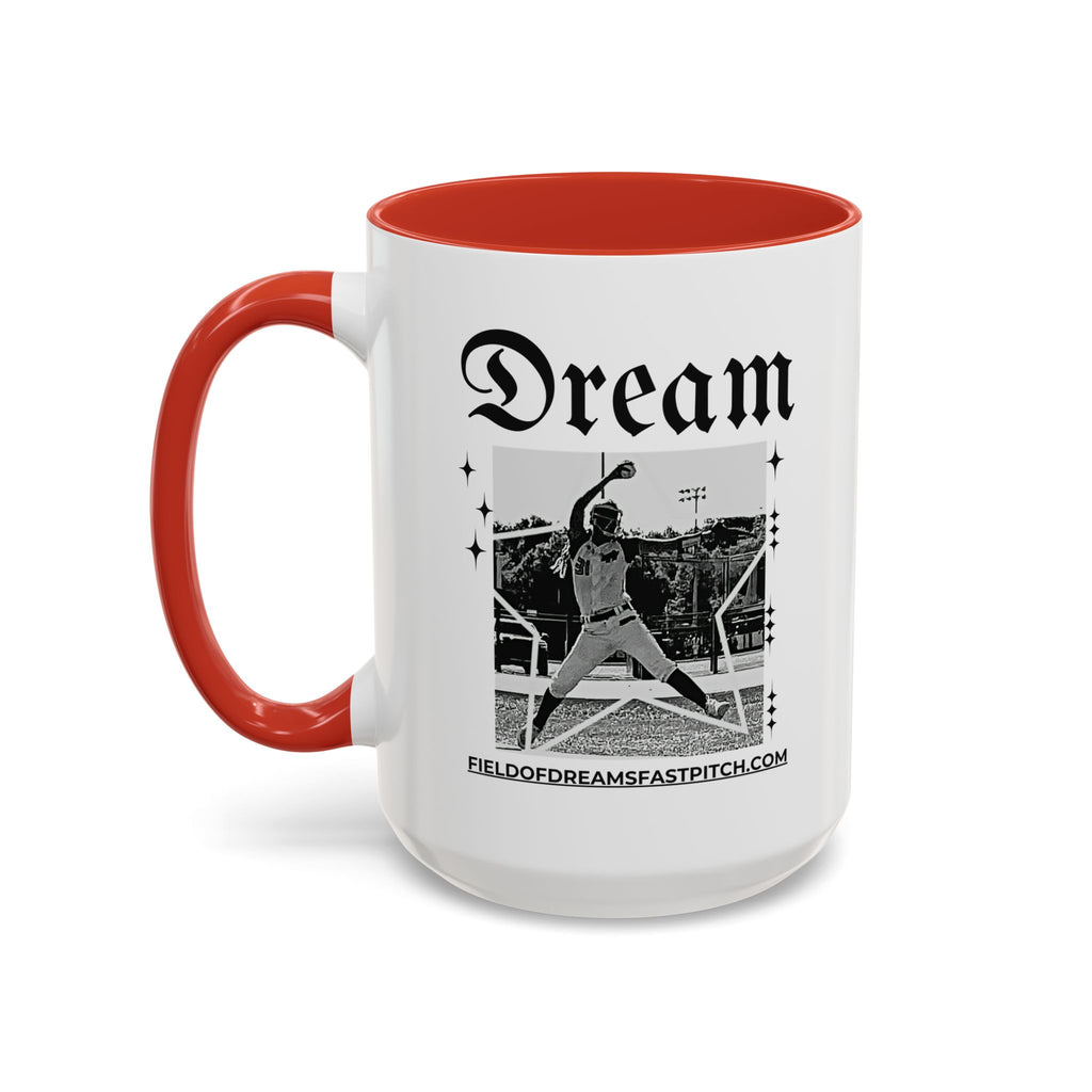 Lil-Mugs ~ Field of Dreams Fast Pitch Coffee Mug  11oz or 15oz Ceramic Coffee Cup