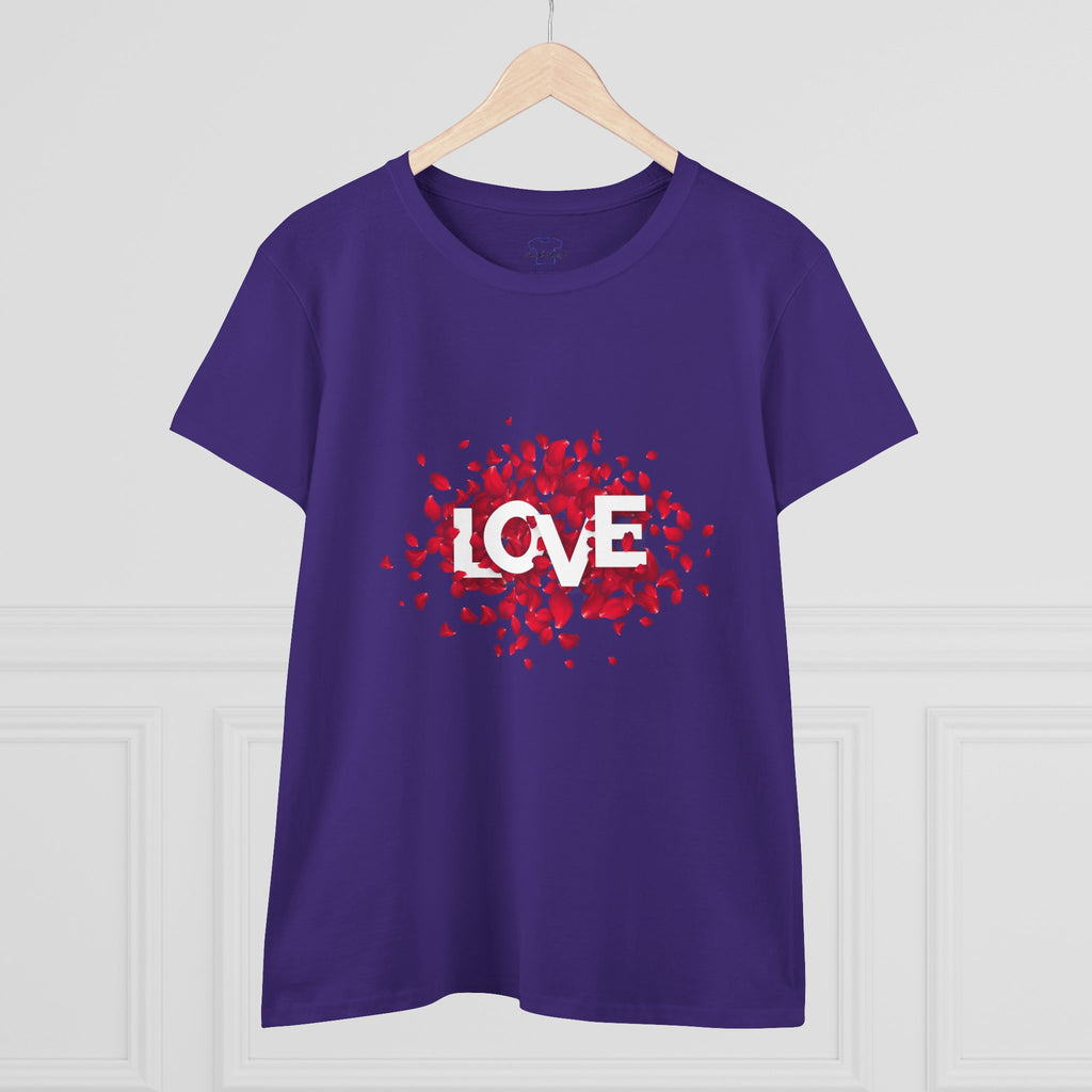 LOVE ~ Women's Midweight Cotton Tee
