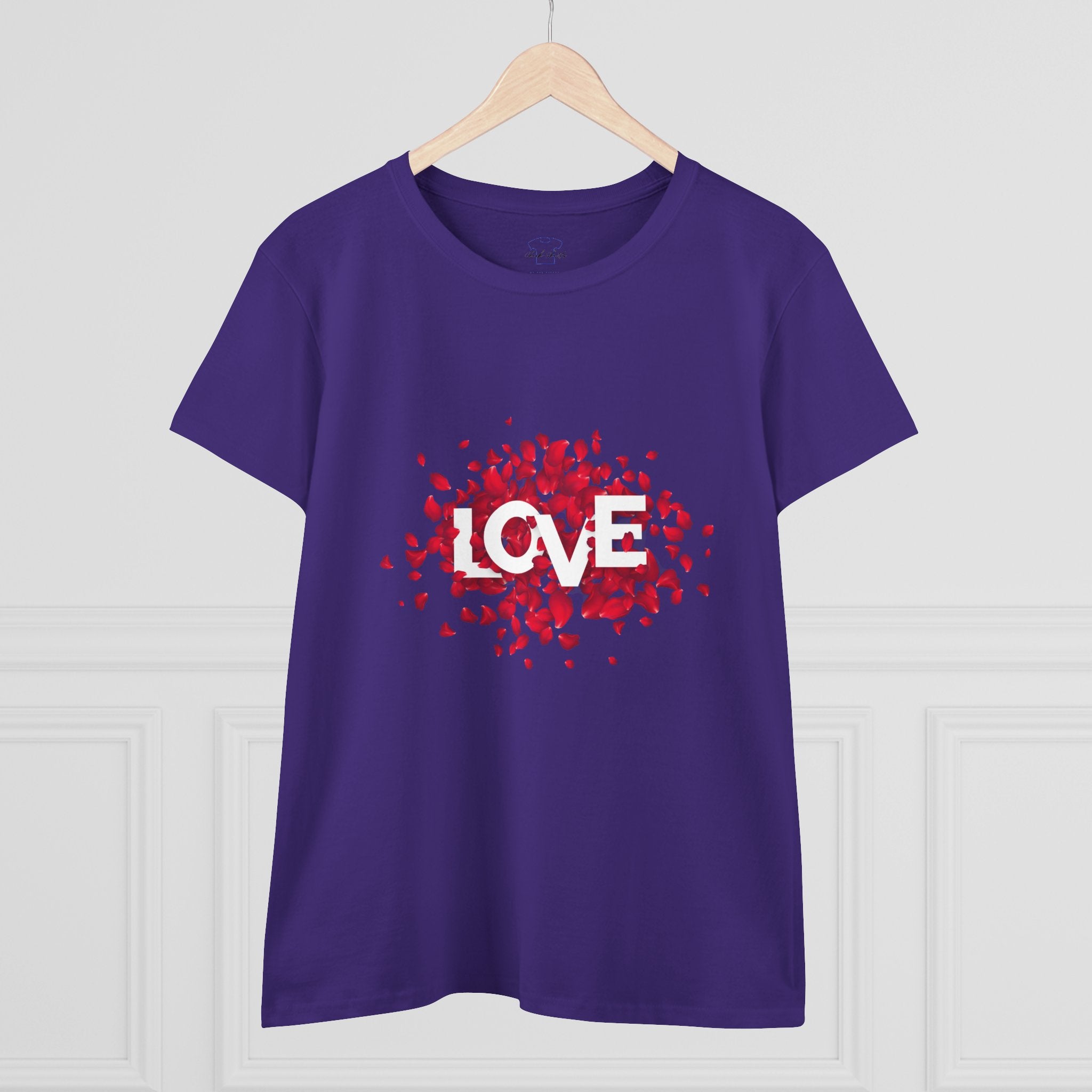 LOVE ~ Women's Midweight Cotton Tee