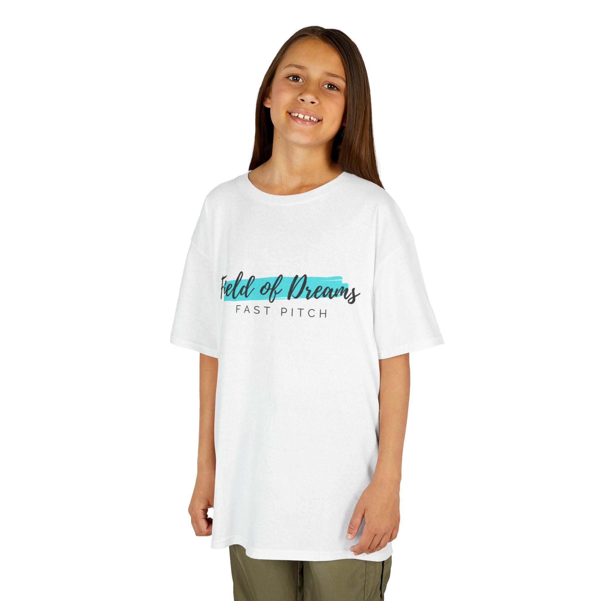 Chick-Shirts ~ Field of Dreams Fast Pitch YOUTH Sports Tee