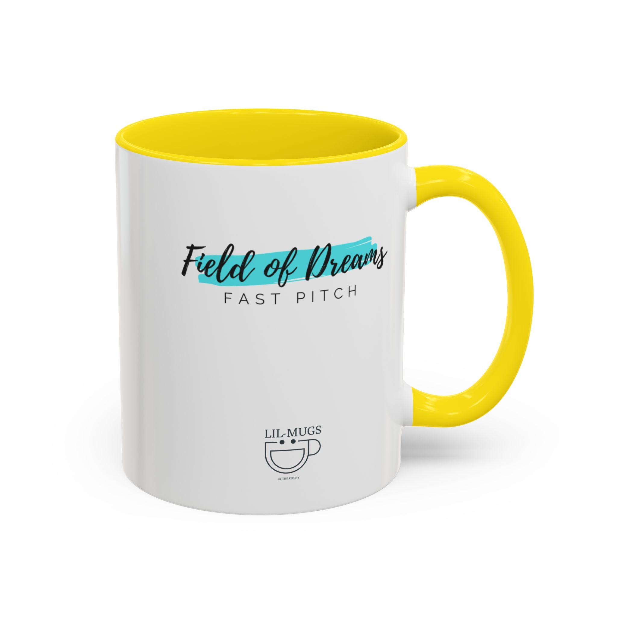 Lil-Mugs ~ Field of Dreams Fast Pitch Coffee Mug  11oz or 15oz Ceramic Coffee Cup