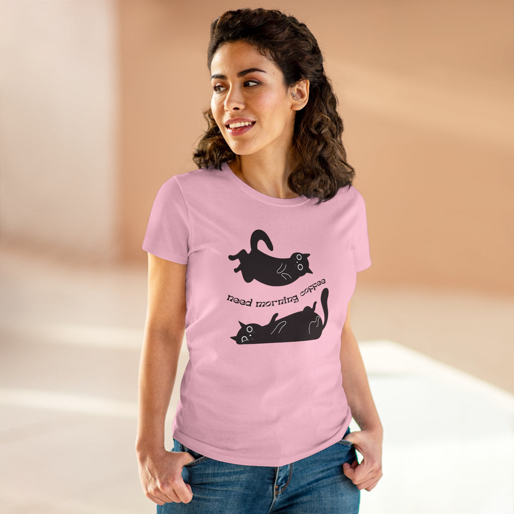 Chick-Shirts ~ Need Morning Coffee Women's Tee