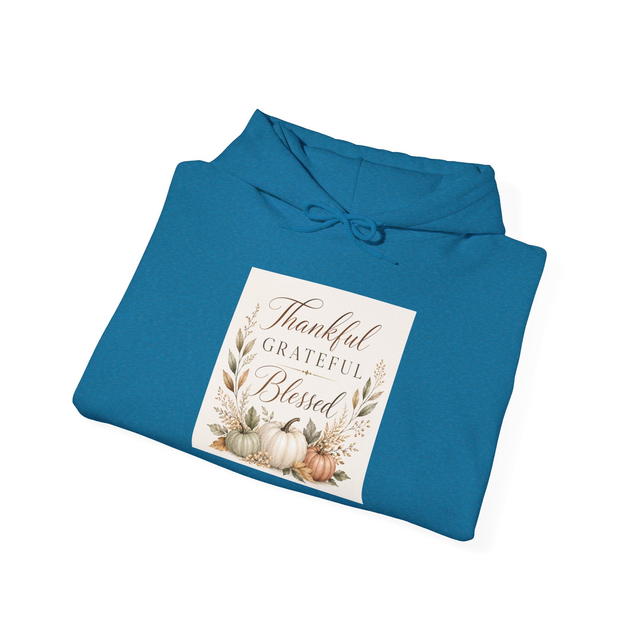Chick-Shirts ~ Thankful Grateful Blessed Hoodie