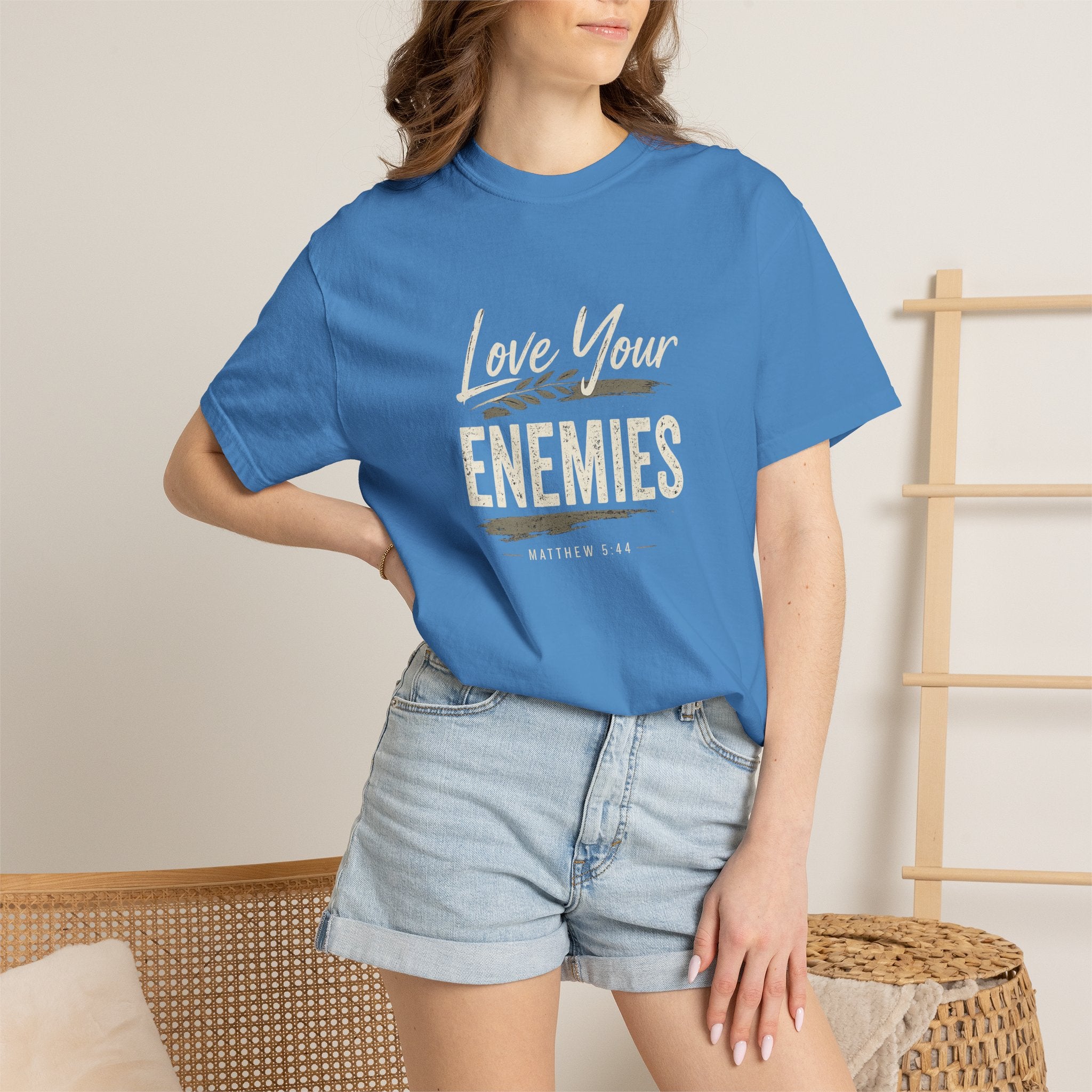 Chick-Shirts ~ Love Your Enemies — Graphic Tee