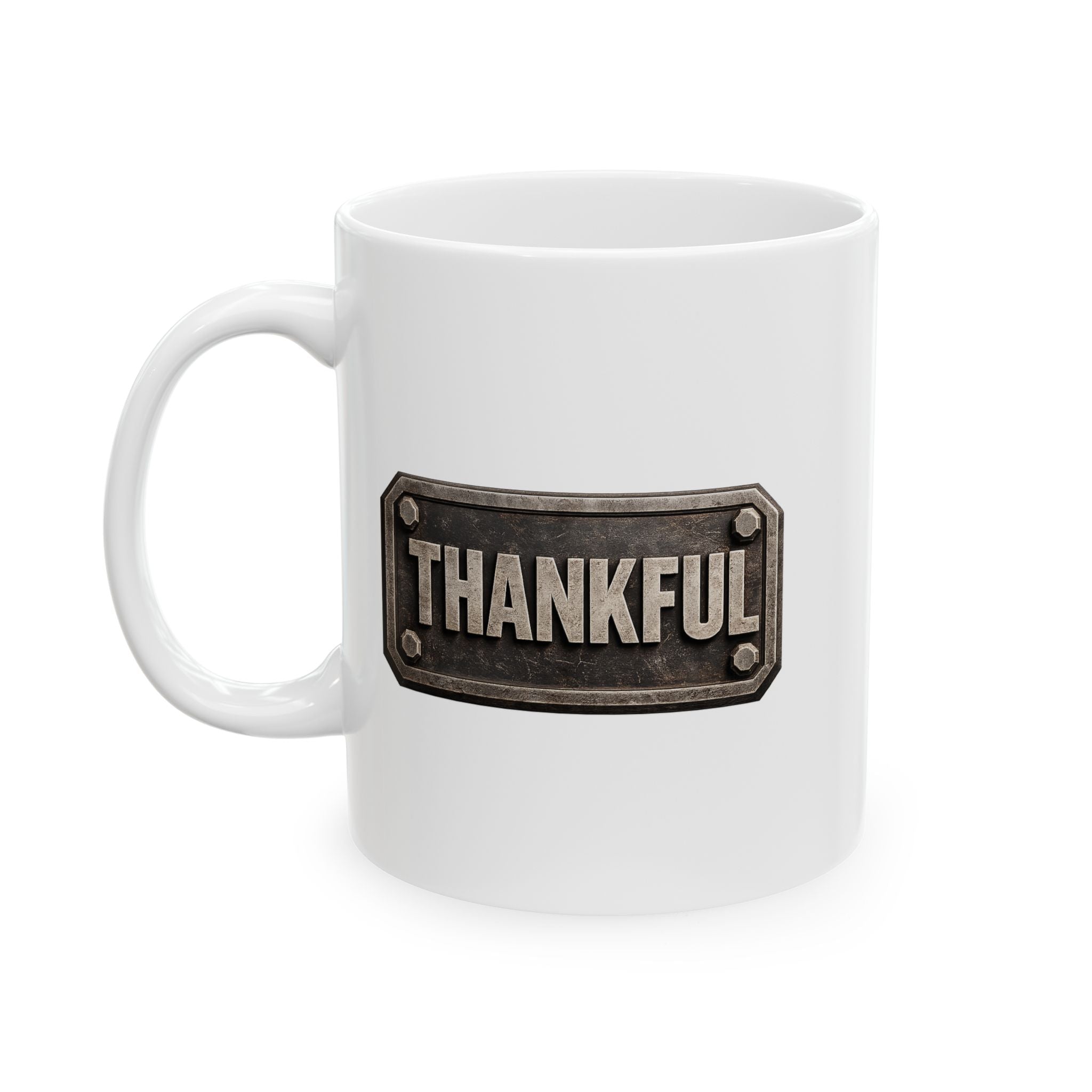 Lil-Mugs ~ THANKFUL Ceramic Mug (11 oz/ 15 oz)