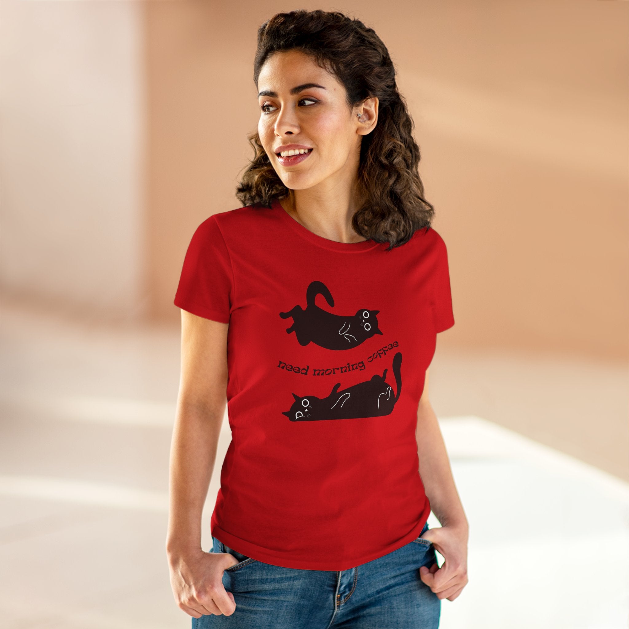 Chick-Shirts ~ Need Morning Coffee Women's Tee