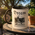 Lil-Mugs ~ Field of Dreams Fast Pitch Coffee Mug  11oz or 15oz Ceramic Coffee Cup