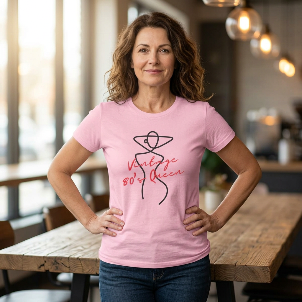 Chick-Shirts ~ Vintage 80's Queen Women's Tee