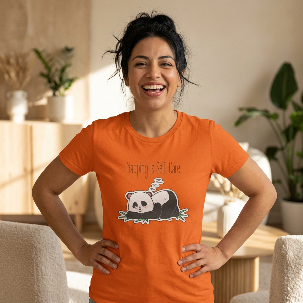 Chick-Shirts ~ Napping is Self-Care Women's Tee