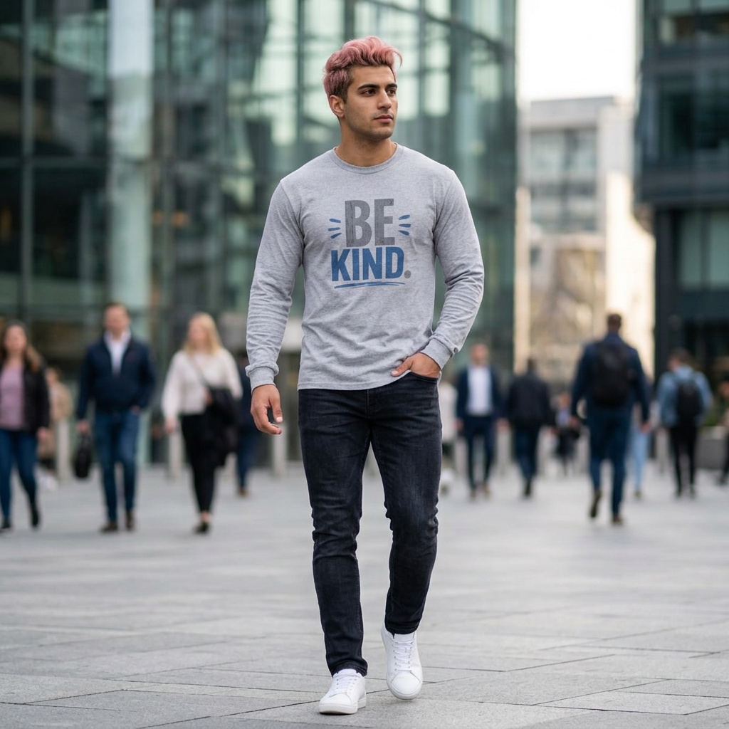 UNISEX ~ Be Kind. ~ Long Sleeve Tee
